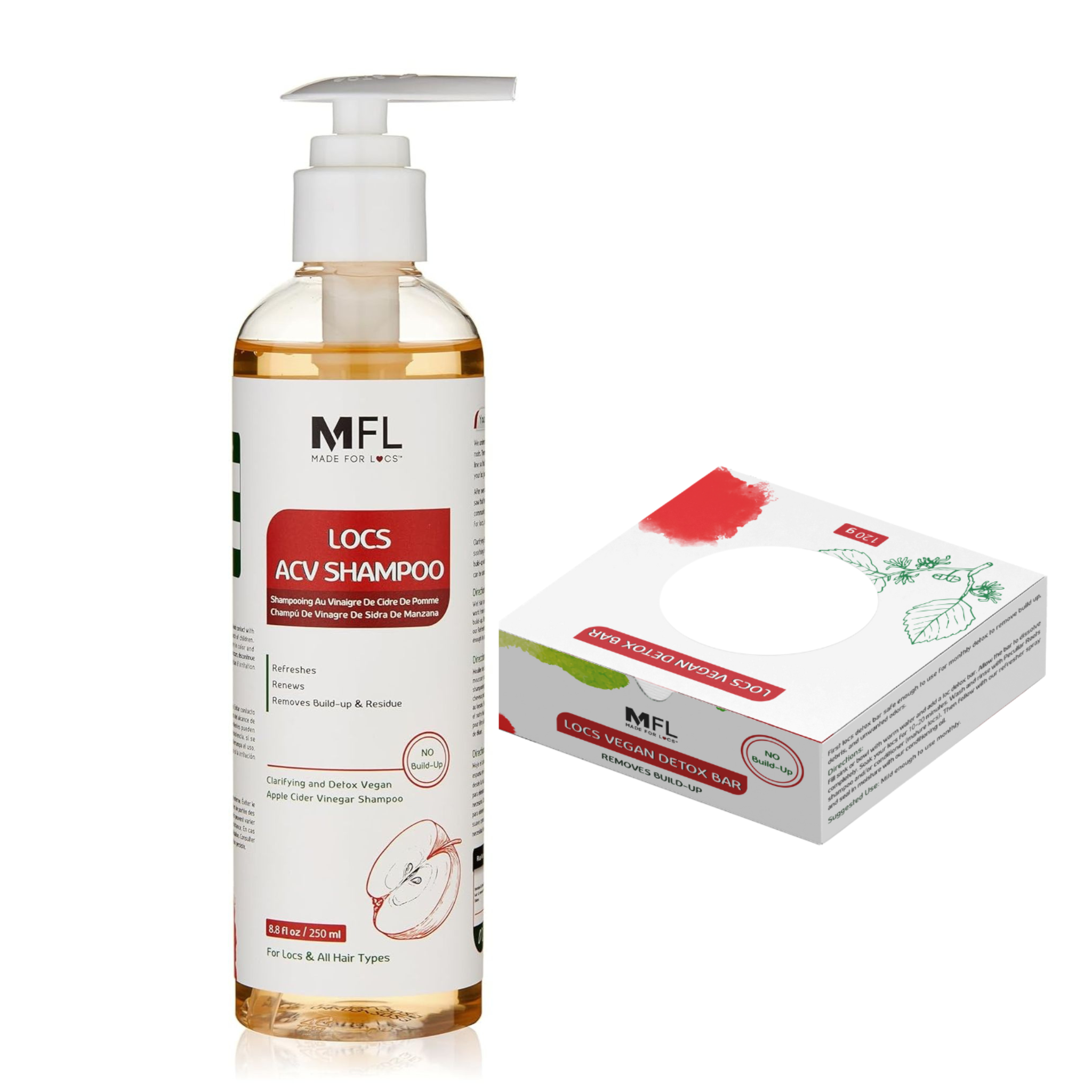 Locs Detox Bar & Shampoo Bundle