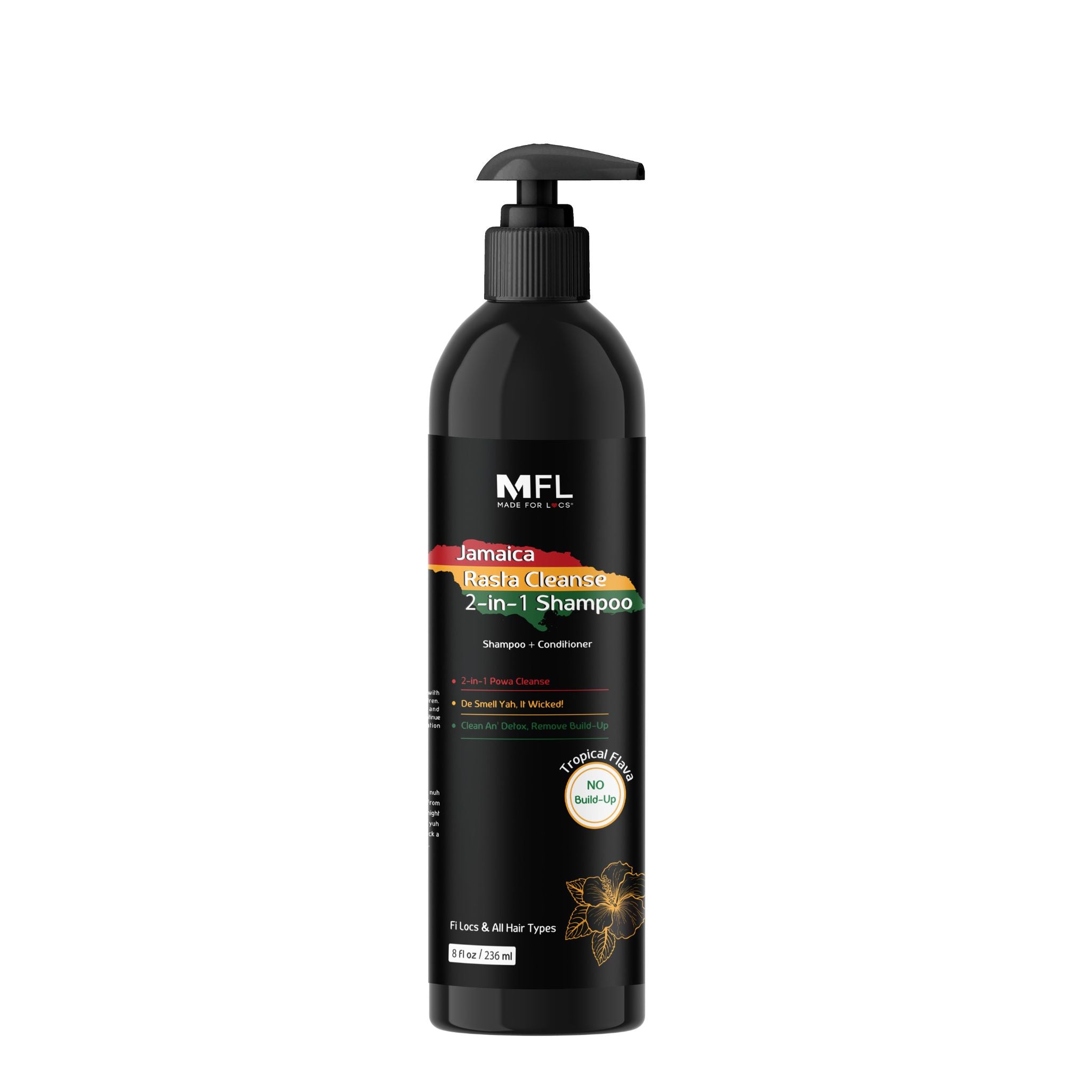 Jamaica Rasta Cleanse 2 in 1 Shampoo