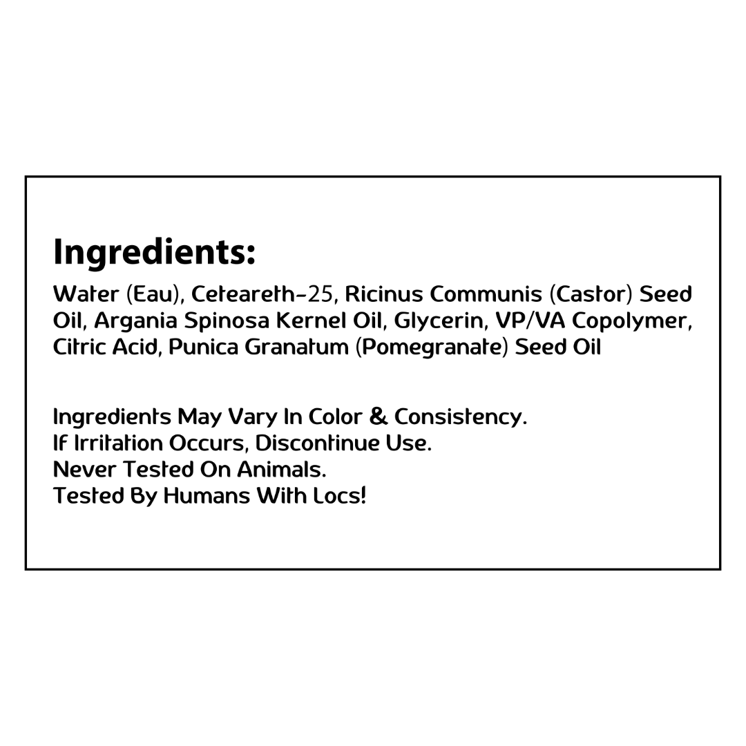 Locs & Braids Vegan Retwisting Firm Hold Gel