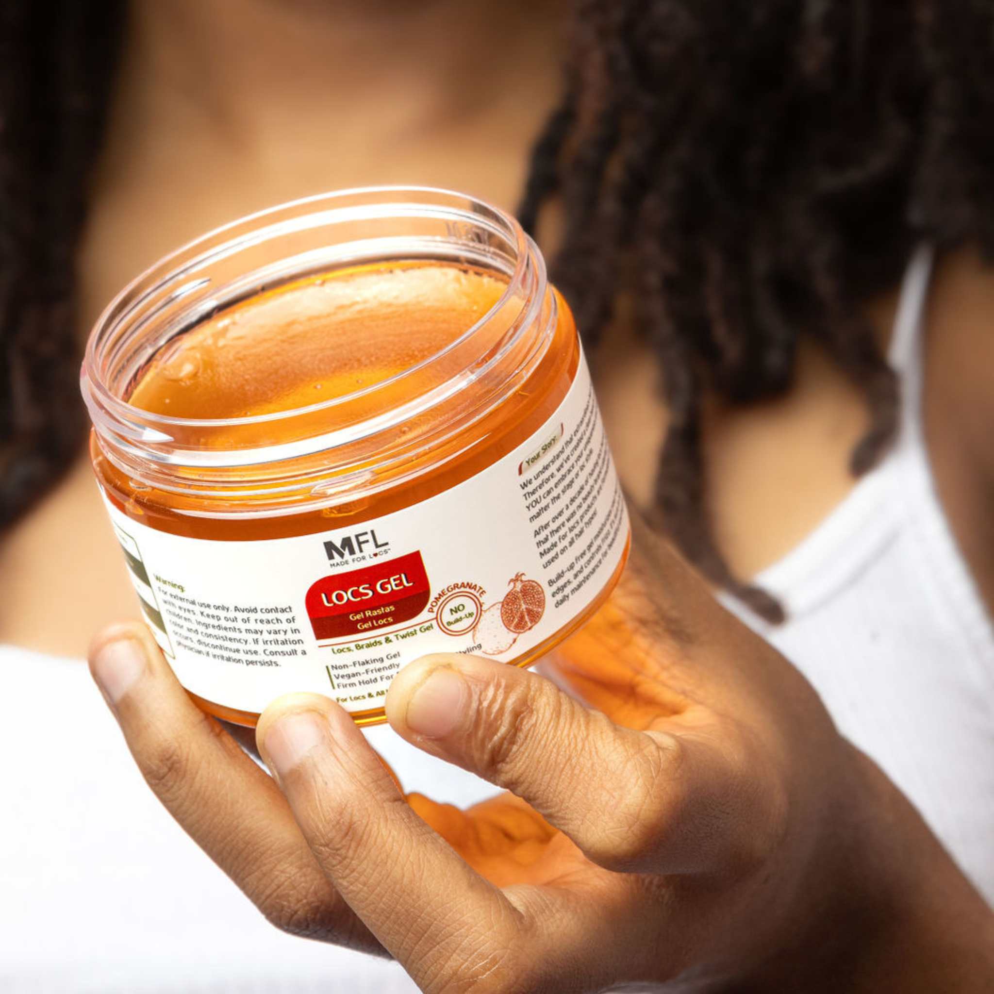 Locs & Braids Vegan Retwisting Firm Hold Gel