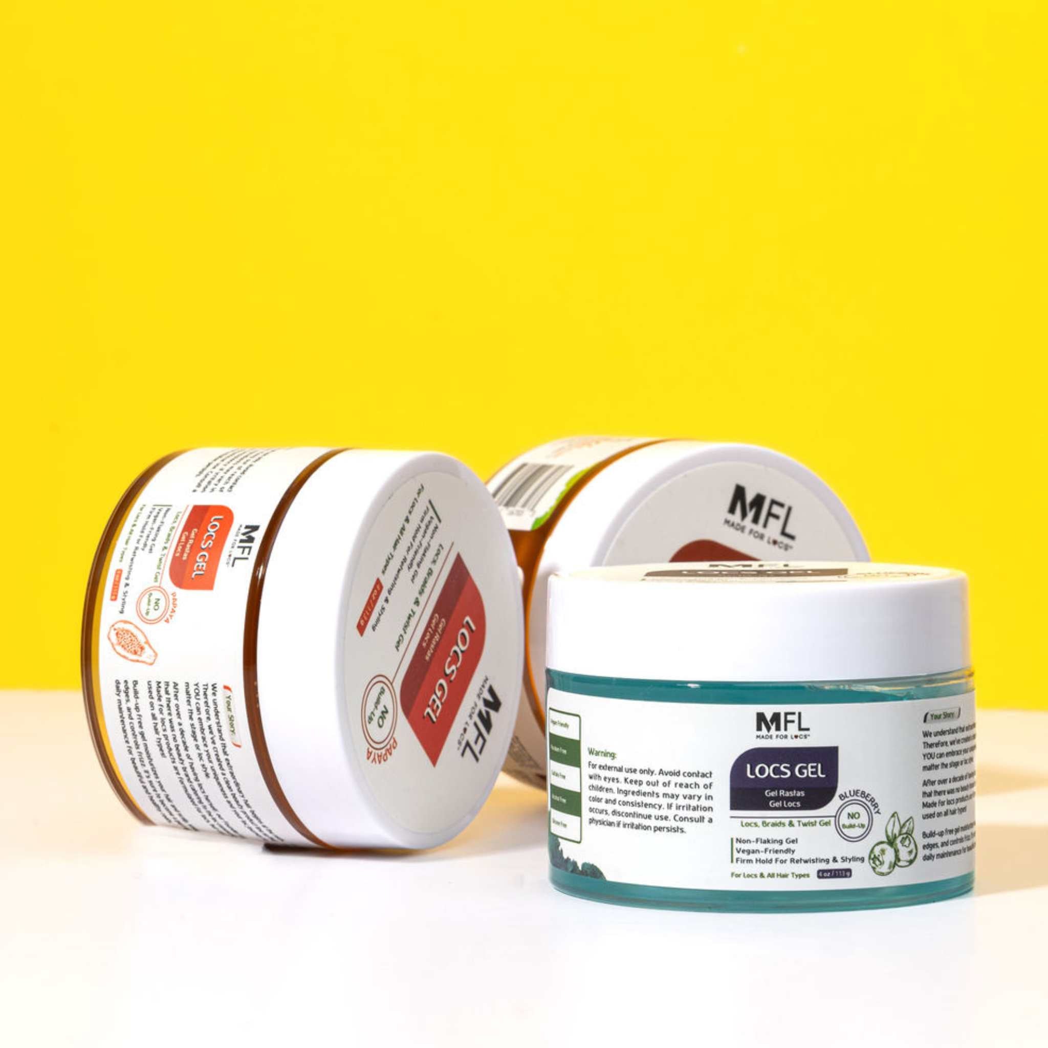 Locs & Braids Vegan Retwisting Firm Hold Gel