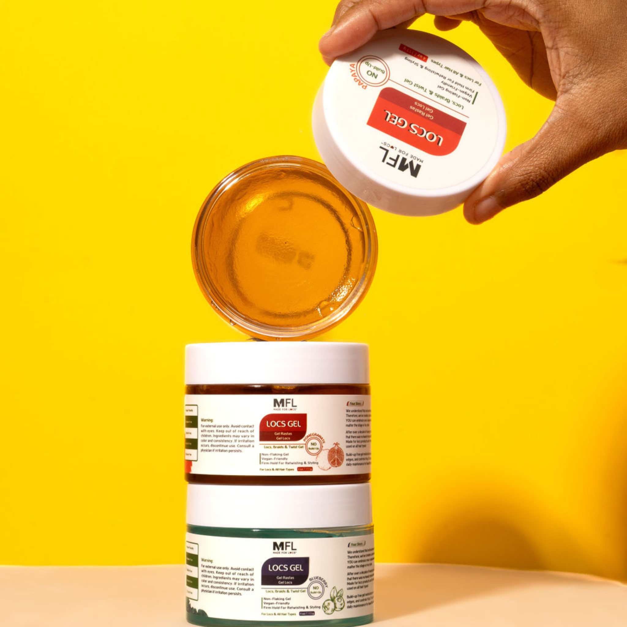 Locs & Braids Vegan Retwisting Firm Hold Gel
