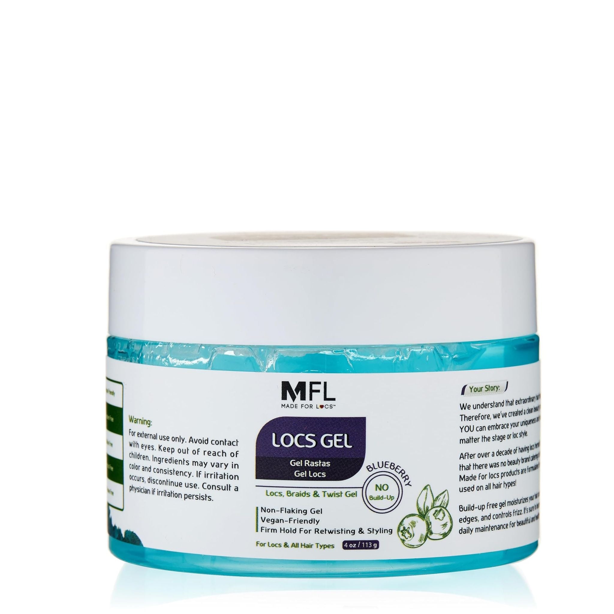 Locs & Braids Vegan Retwisting Firm Hold Gel