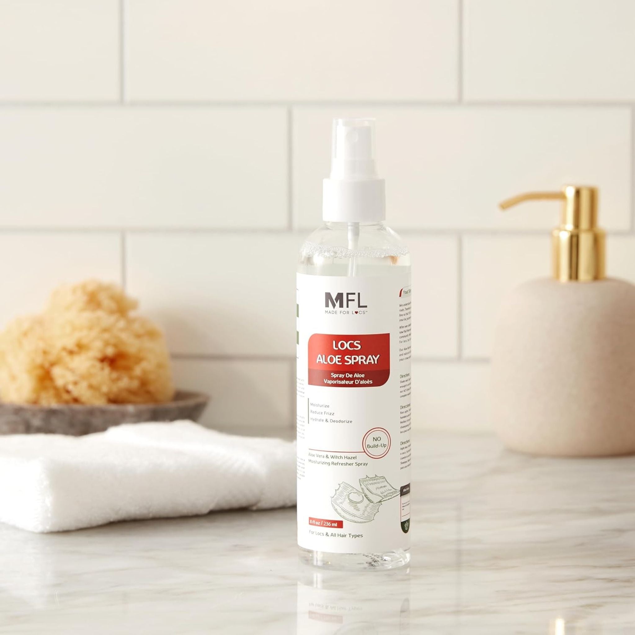Locs Vegan Aloe Refresher Spray