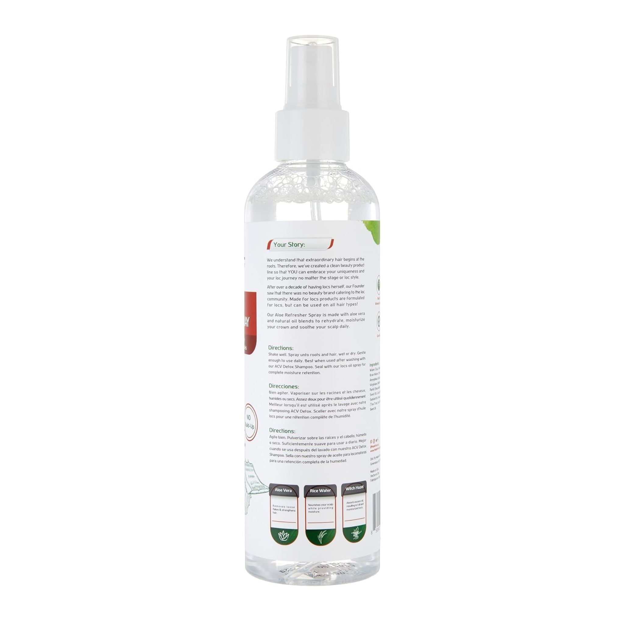 Locs Vegan Aloe Refresher Spray