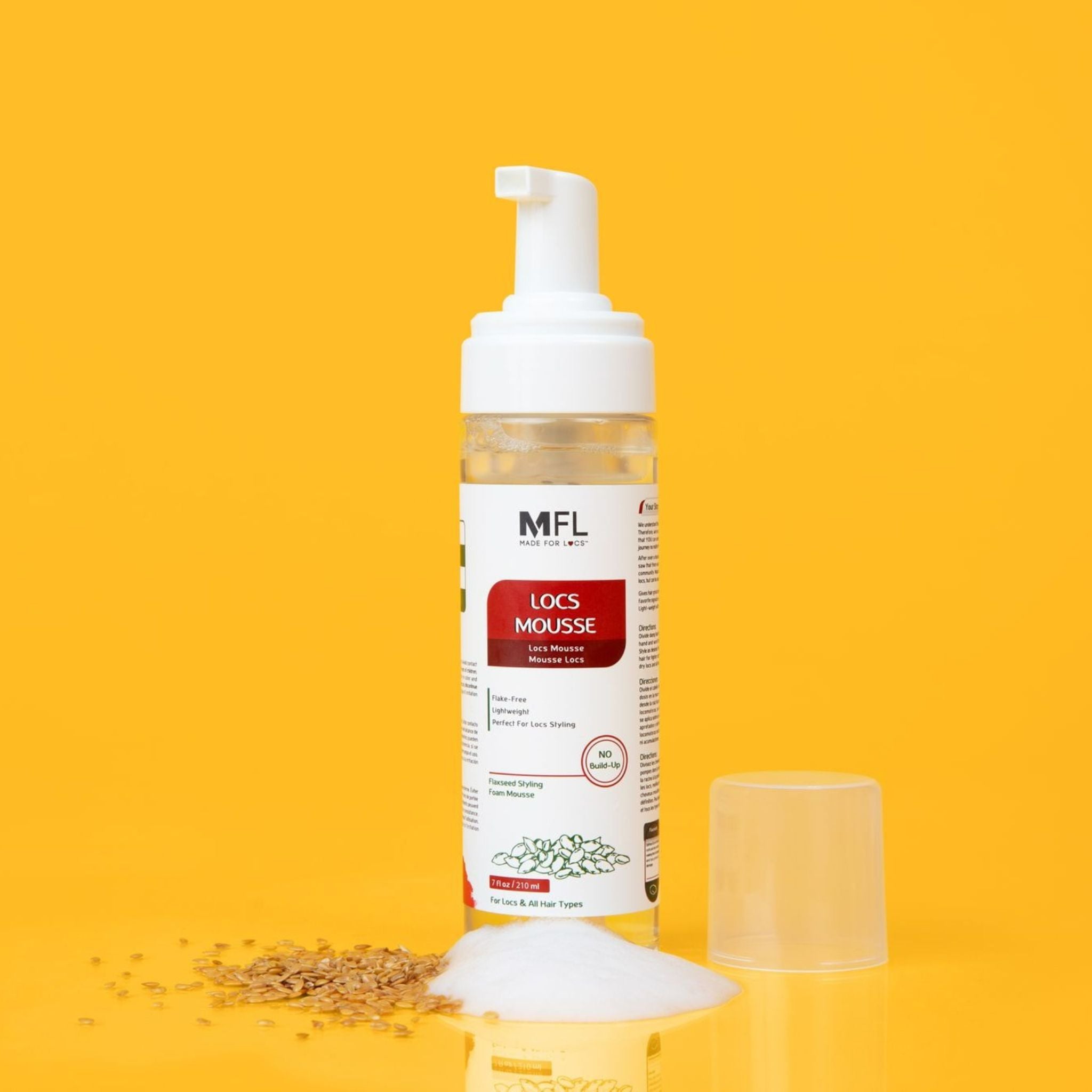 Locs Styling Flaxseed Mousse