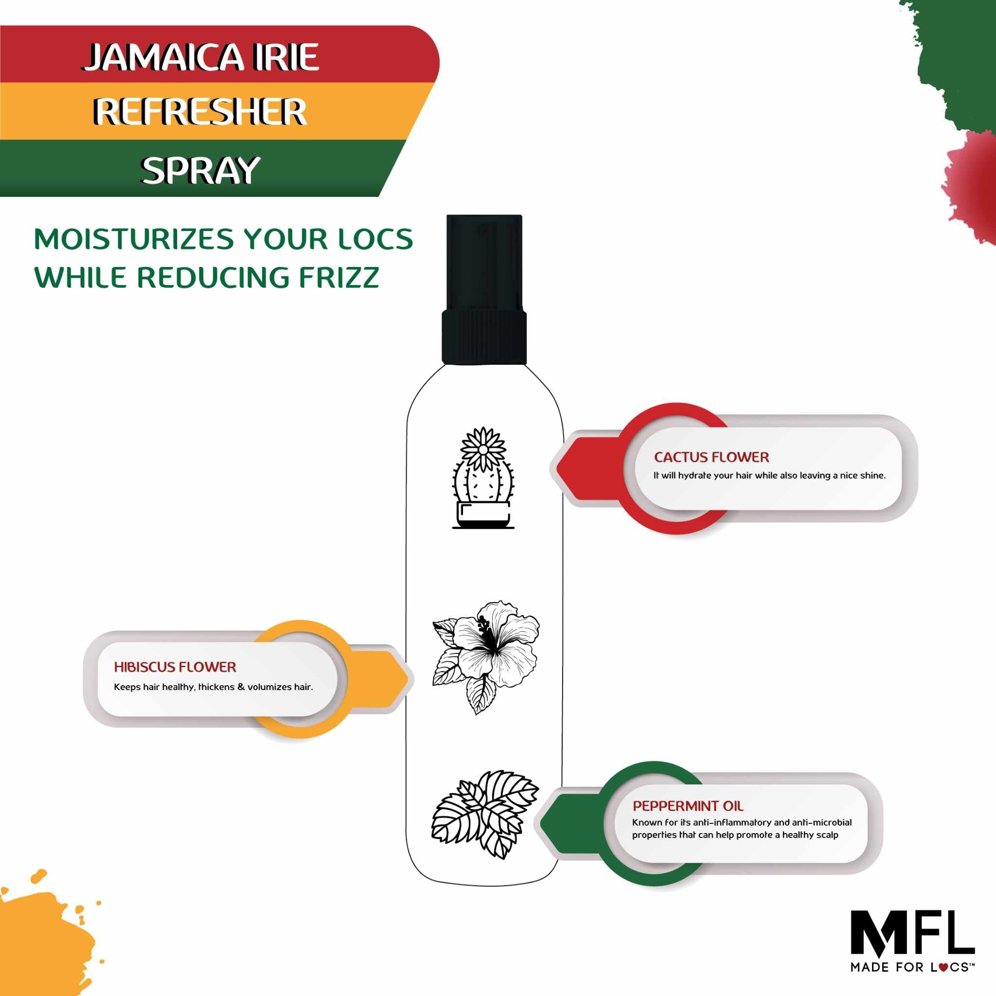 Jamaica Locs Refresher Spray