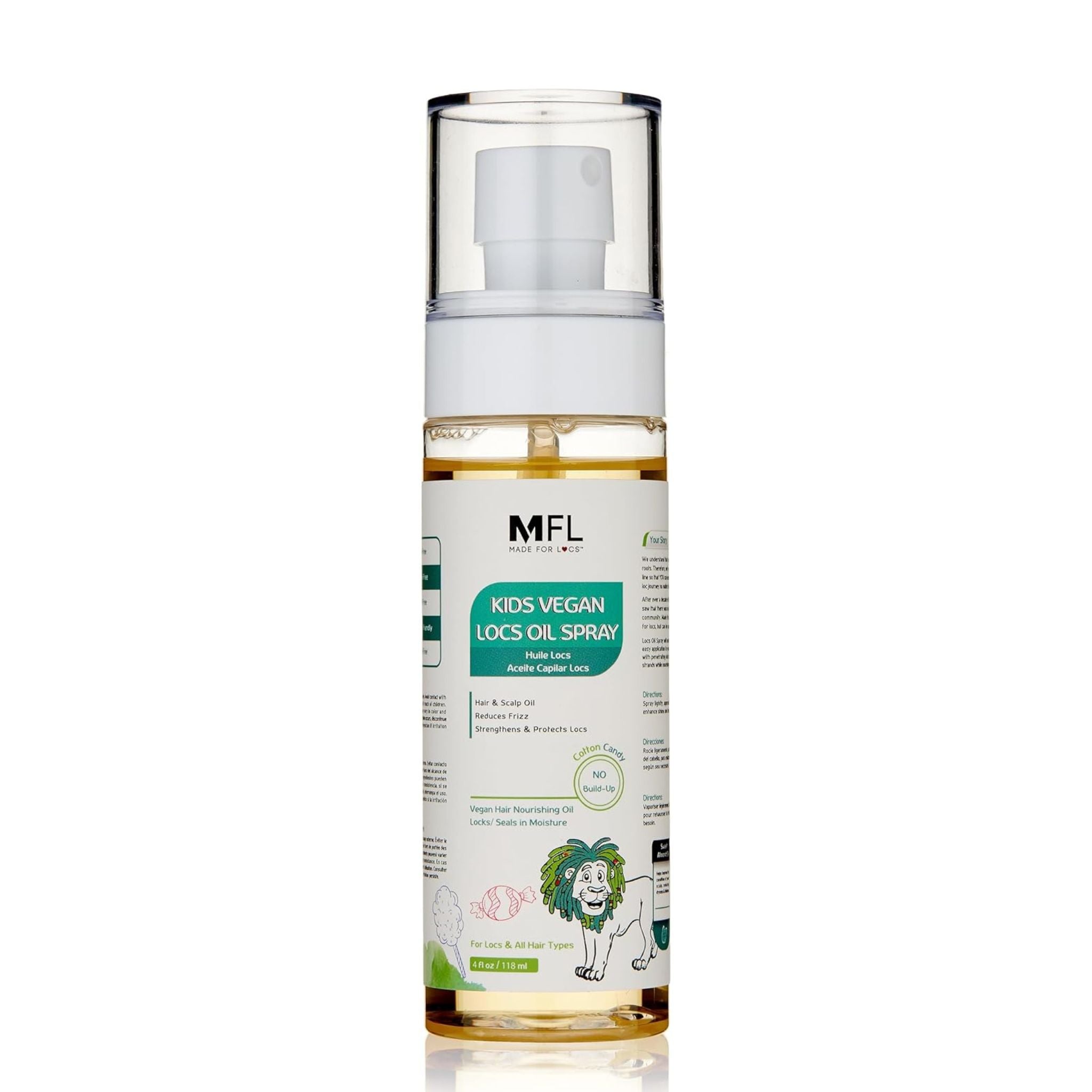 Kids Vegan Locs Aloe Refresher& Oil Spray Bundle