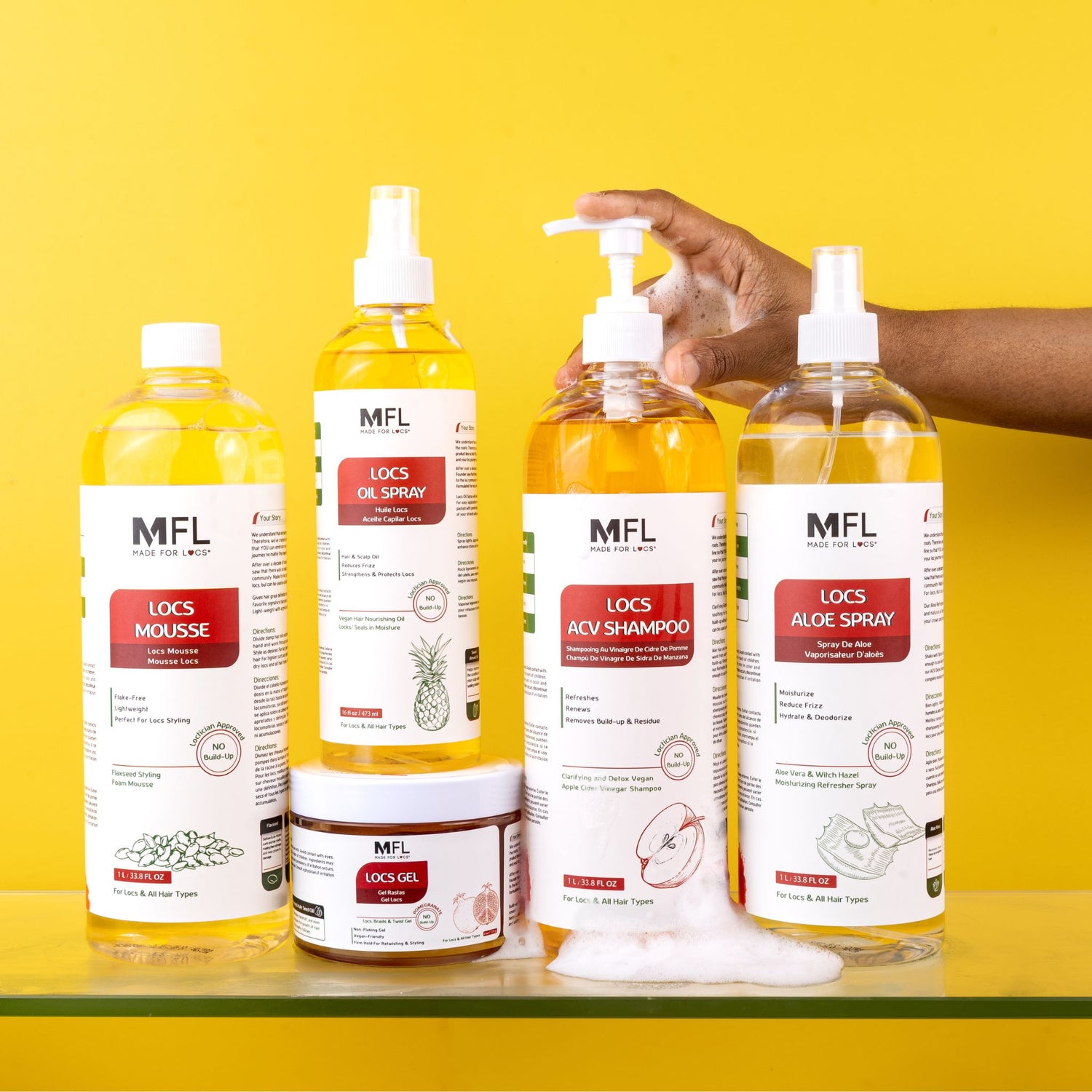 Loctician & Salon Size Loc Care Bundle
