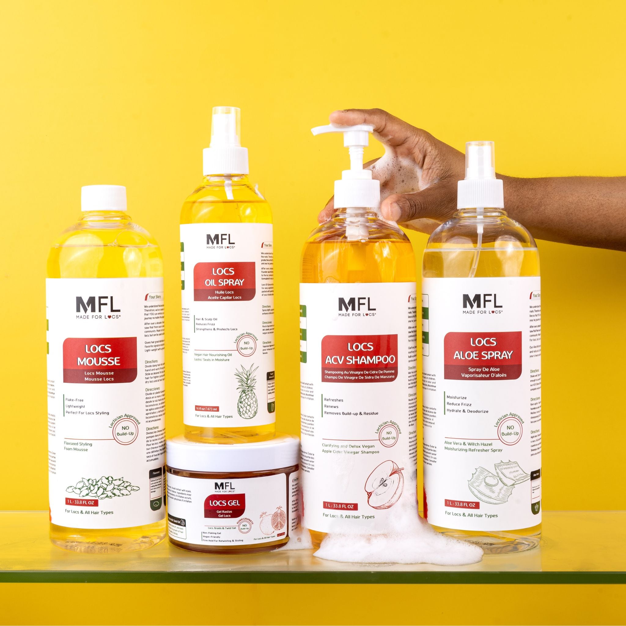 Loctician & Salon Size Loc Care Bundle