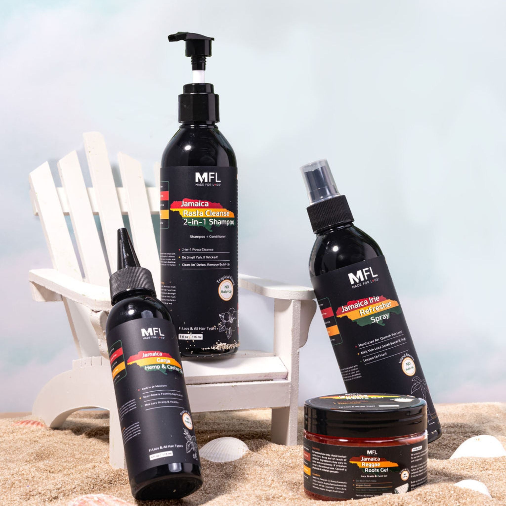 Jamaica Rasta Cleanse 2 in 1 Shampoo