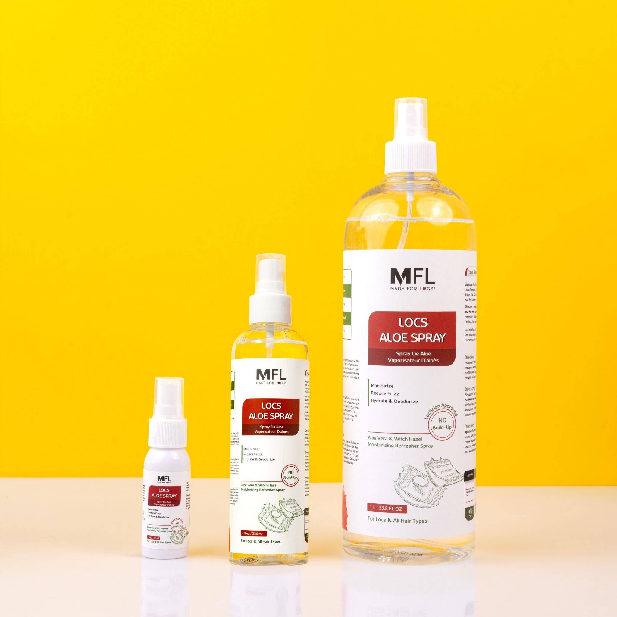 Made For Locs Vegan Aloe Moisturizing Spray | 8 oz Made For Locs Vegan Aloe Moisturizing Spray | 8 oz