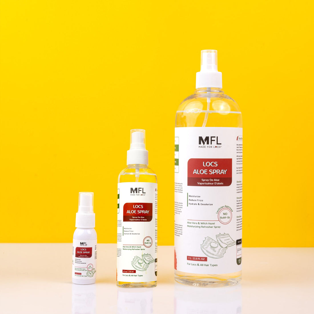 Locs Vegan Aloe Refresher Spray