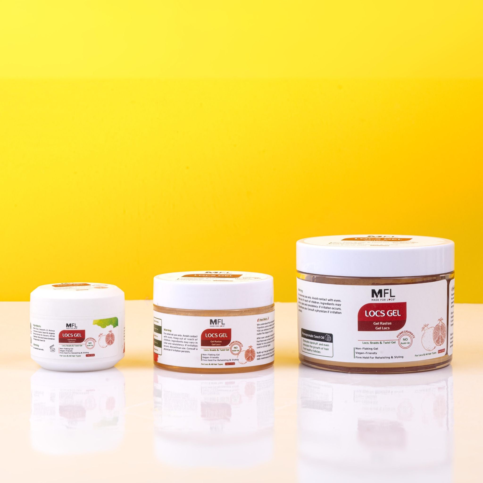 Locs & Braids Vegan Retwisting Firm Hold Gel