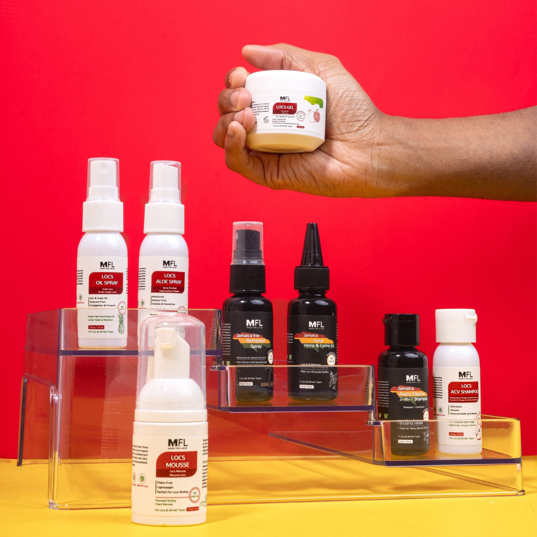 Entire Loc Care + Jamaica Trial Size Kit - 1 oz