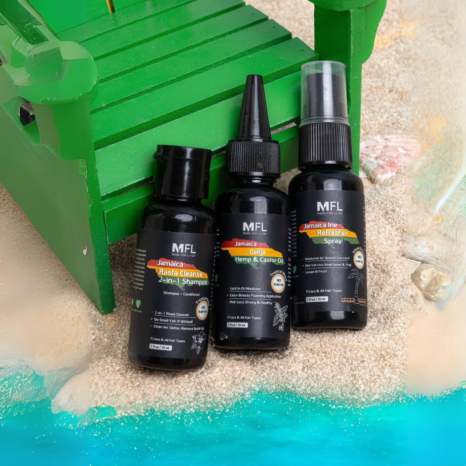 Entire Loc Care + Jamaica Trial Size Kit - 1 oz