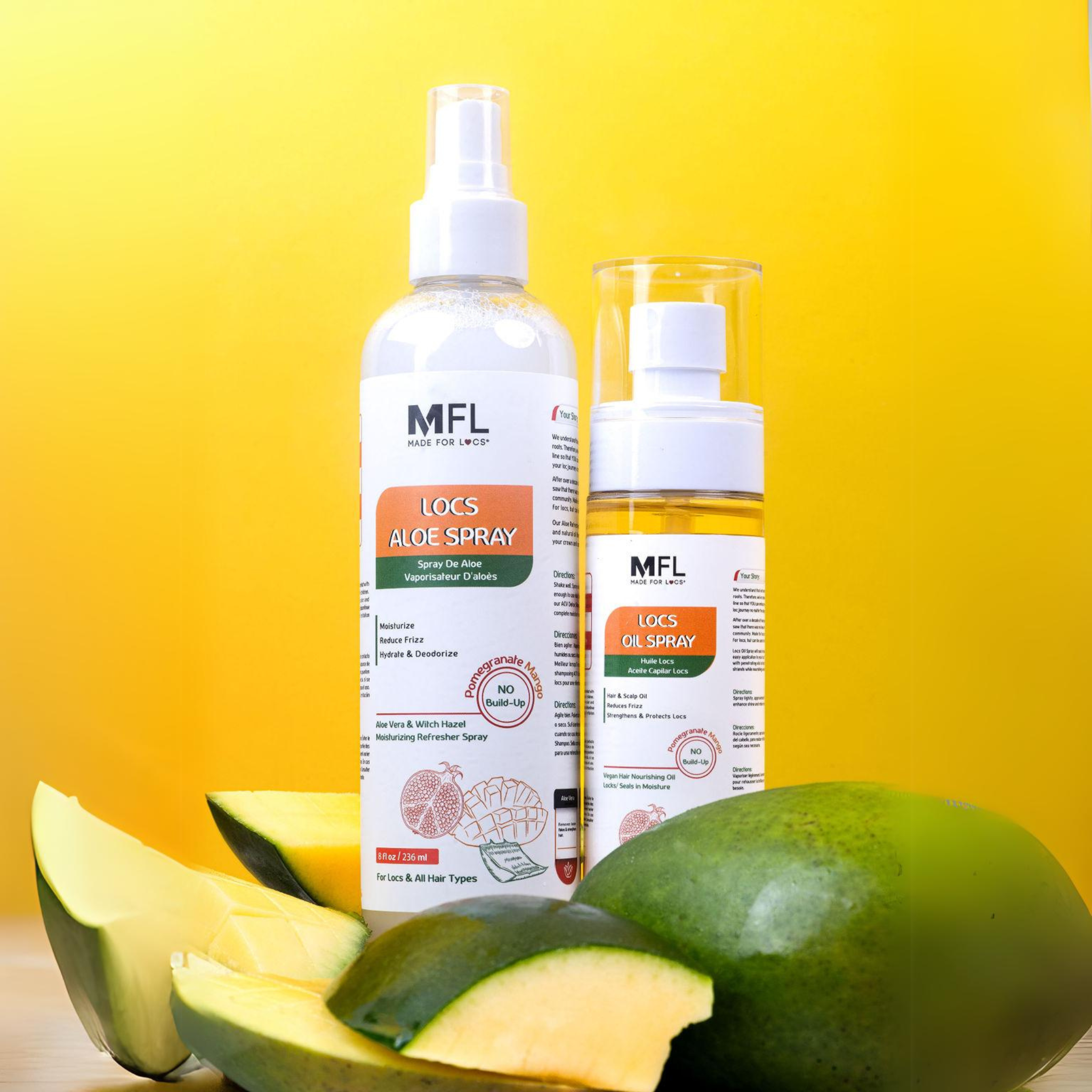 Pomegranate Mango Refresher Spray & Oil Spray Bundle