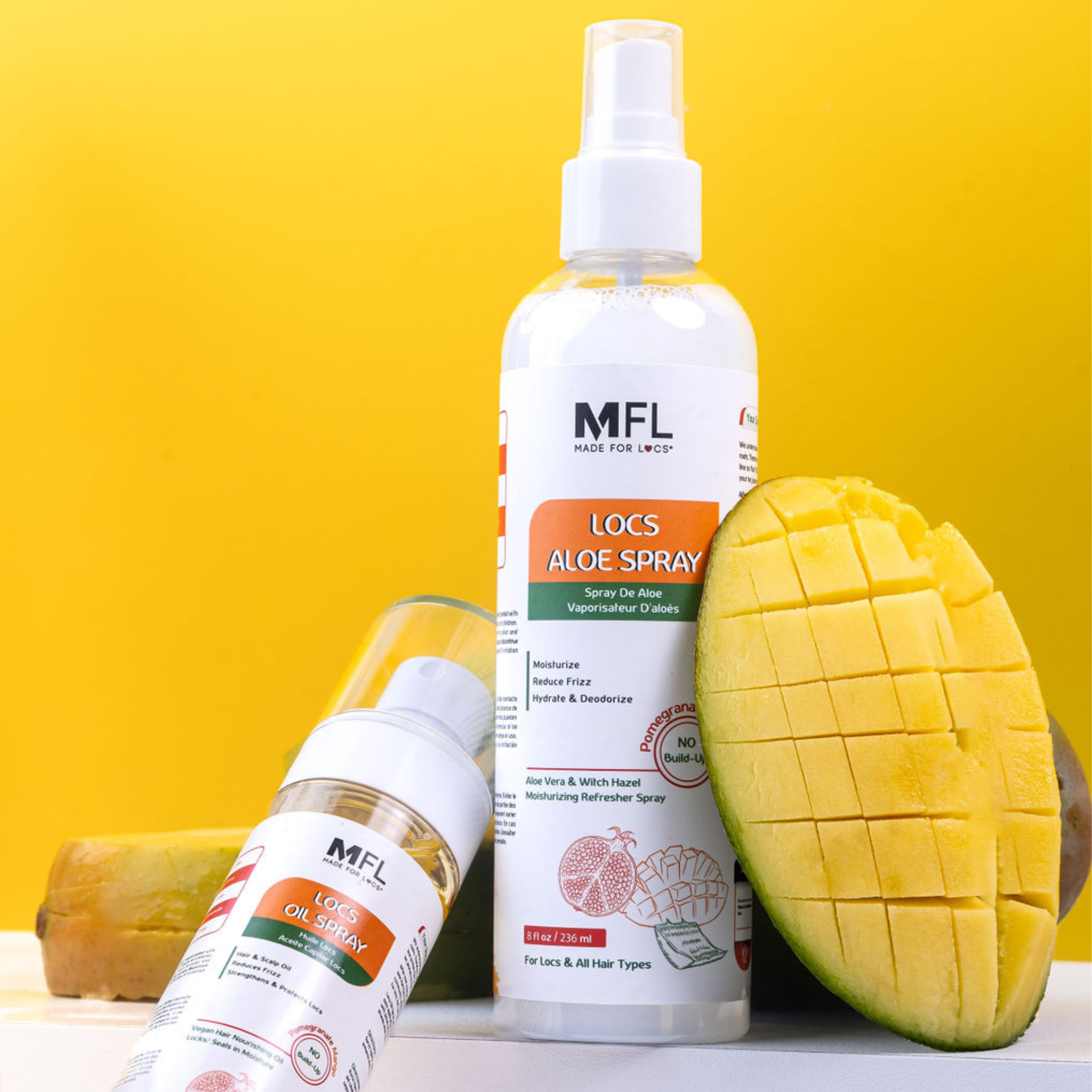 Pomegranate Mango Refresher Spray & Oil Spray Bundle