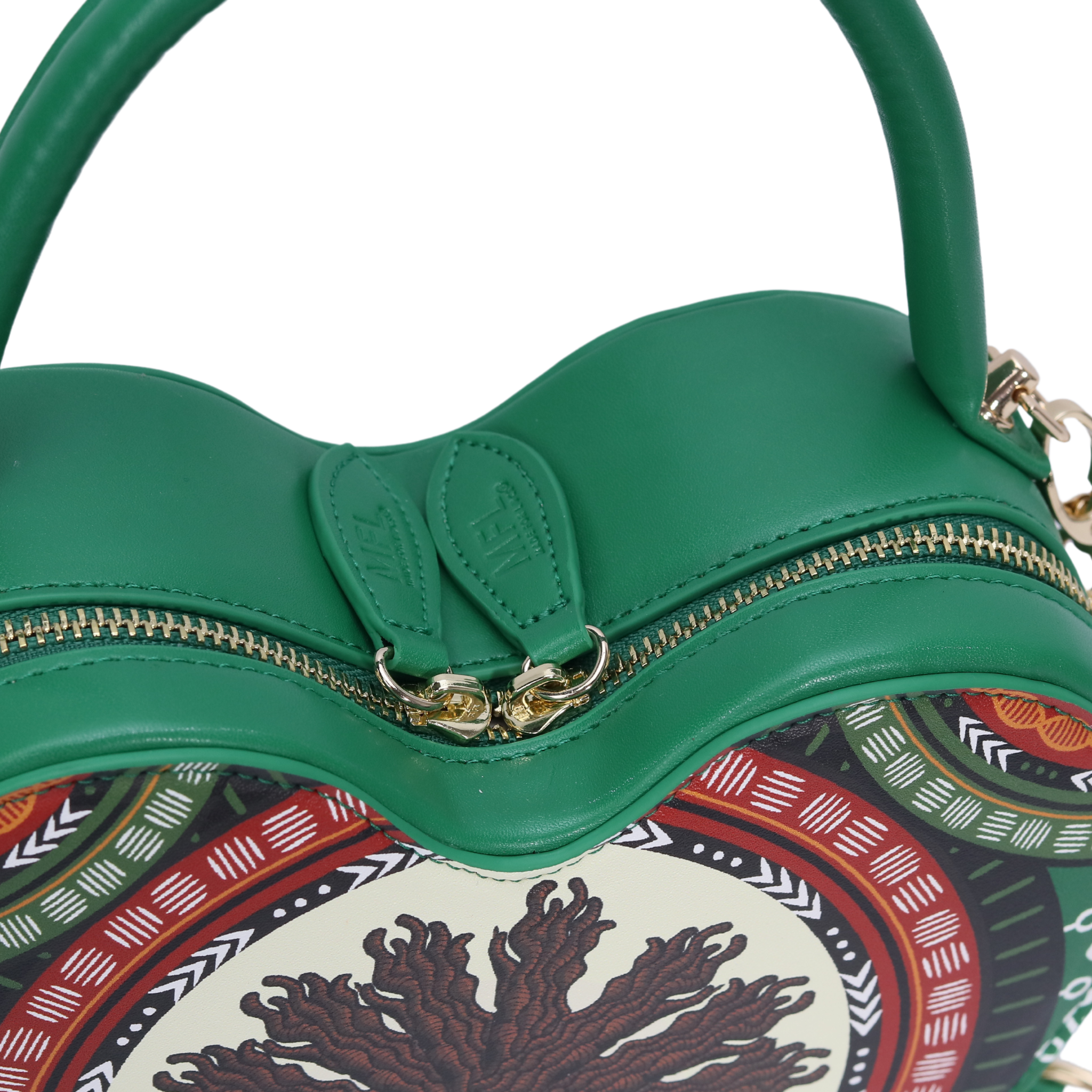 Queen of Locs Heart Crossbody Bag
