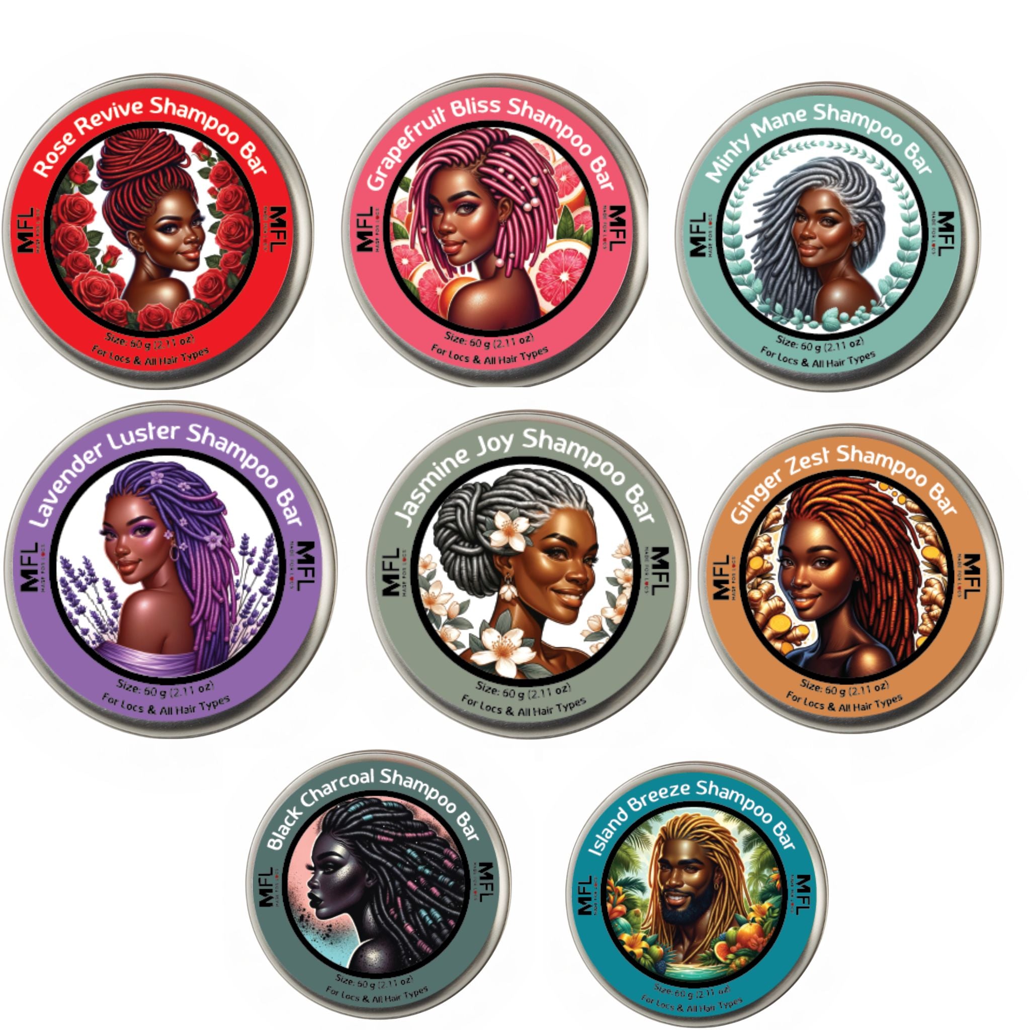 Locs Shampoo Bars (60 g)
