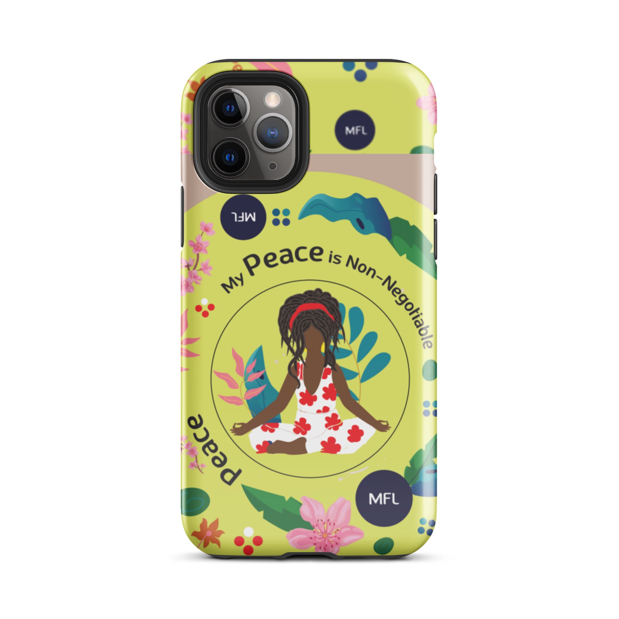 My Peace Is Non-Negotiable Tough Case for iPhone®