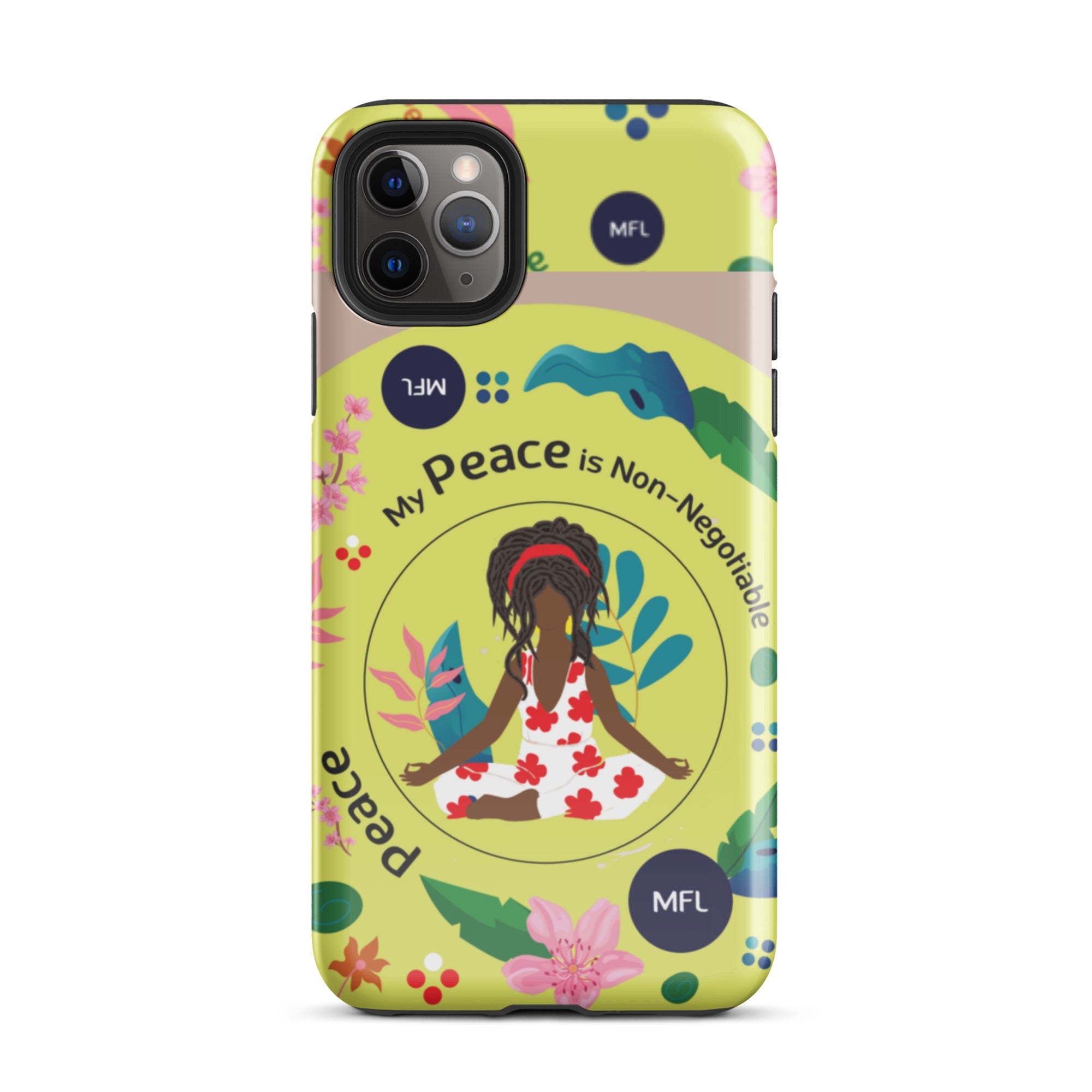 My Peace Is Non-Negotiable Tough Case for iPhone®