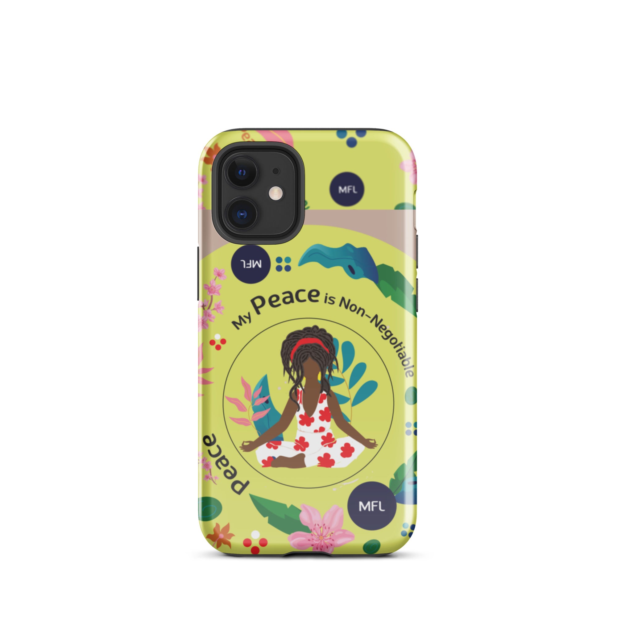 My Peace Is Non-Negotiable Tough Case for iPhone®