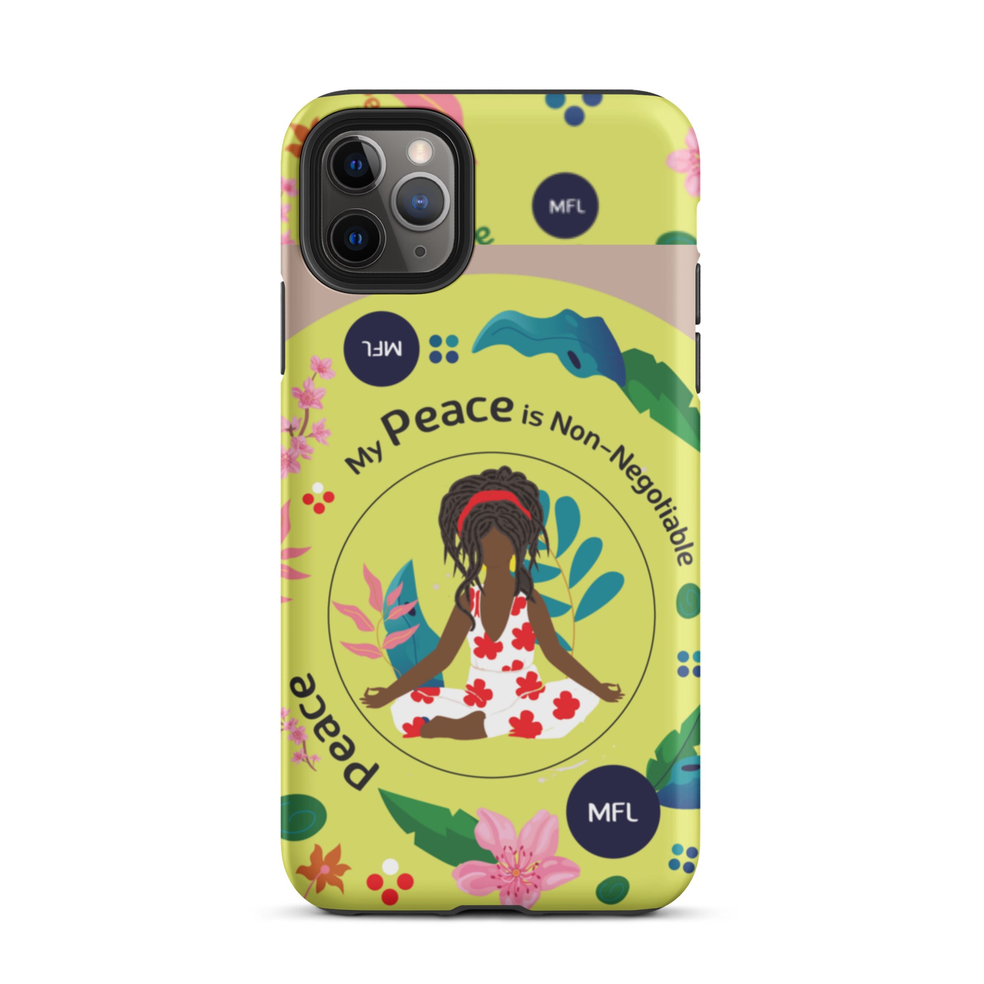 My Peace Is Non-Negotiable Tough Case for iPhone®