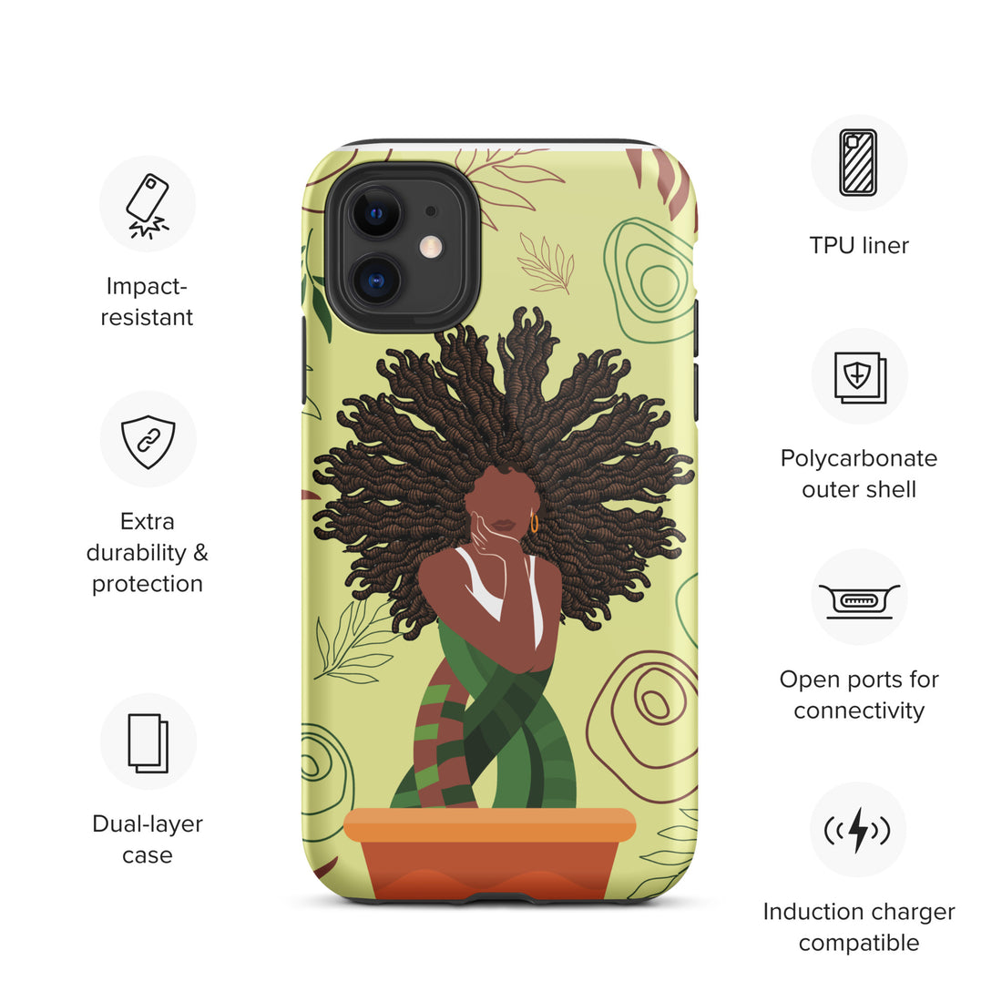 MFL Loc Goddess Tough iPhone Case