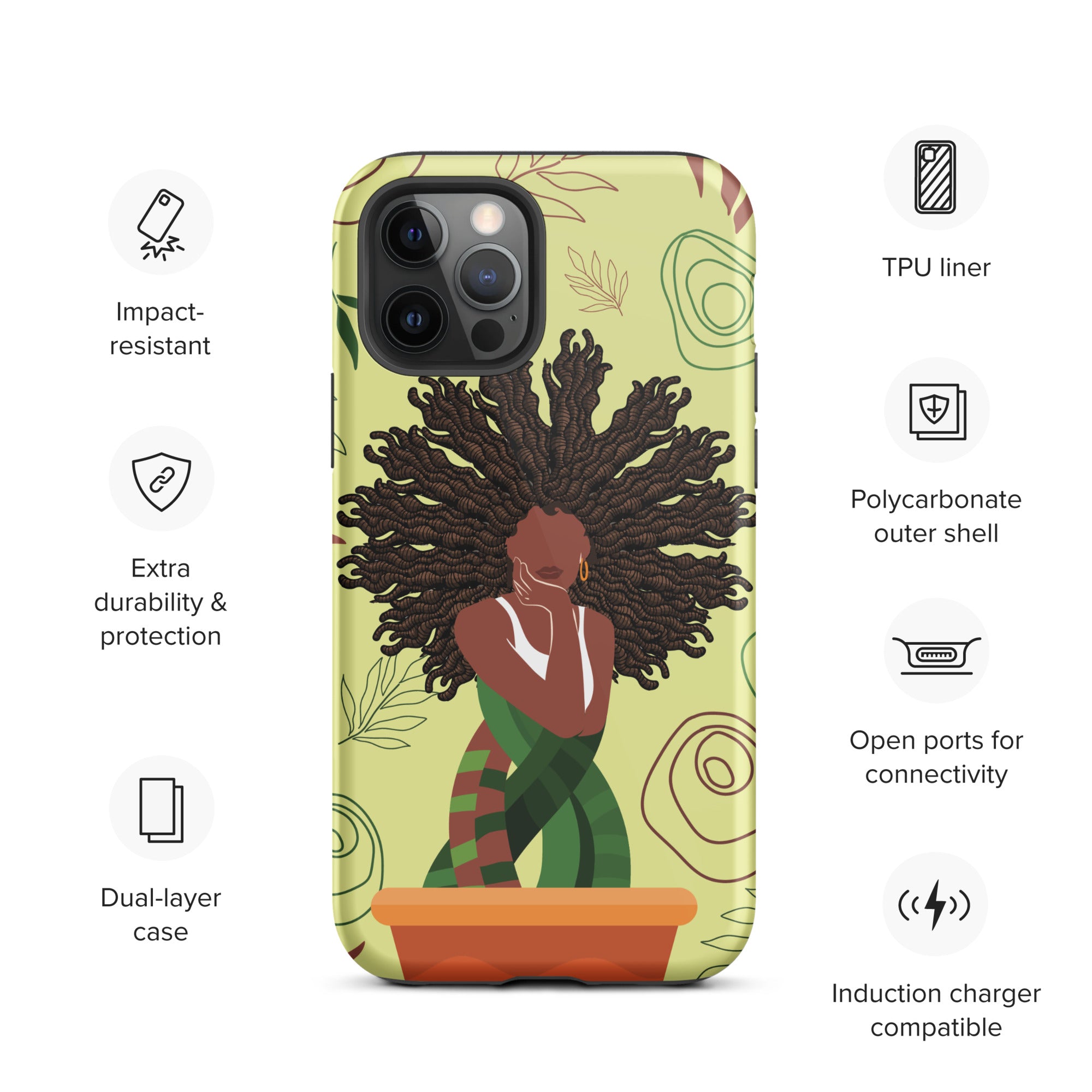 MFL Loc Goddess Tough iPhone Case