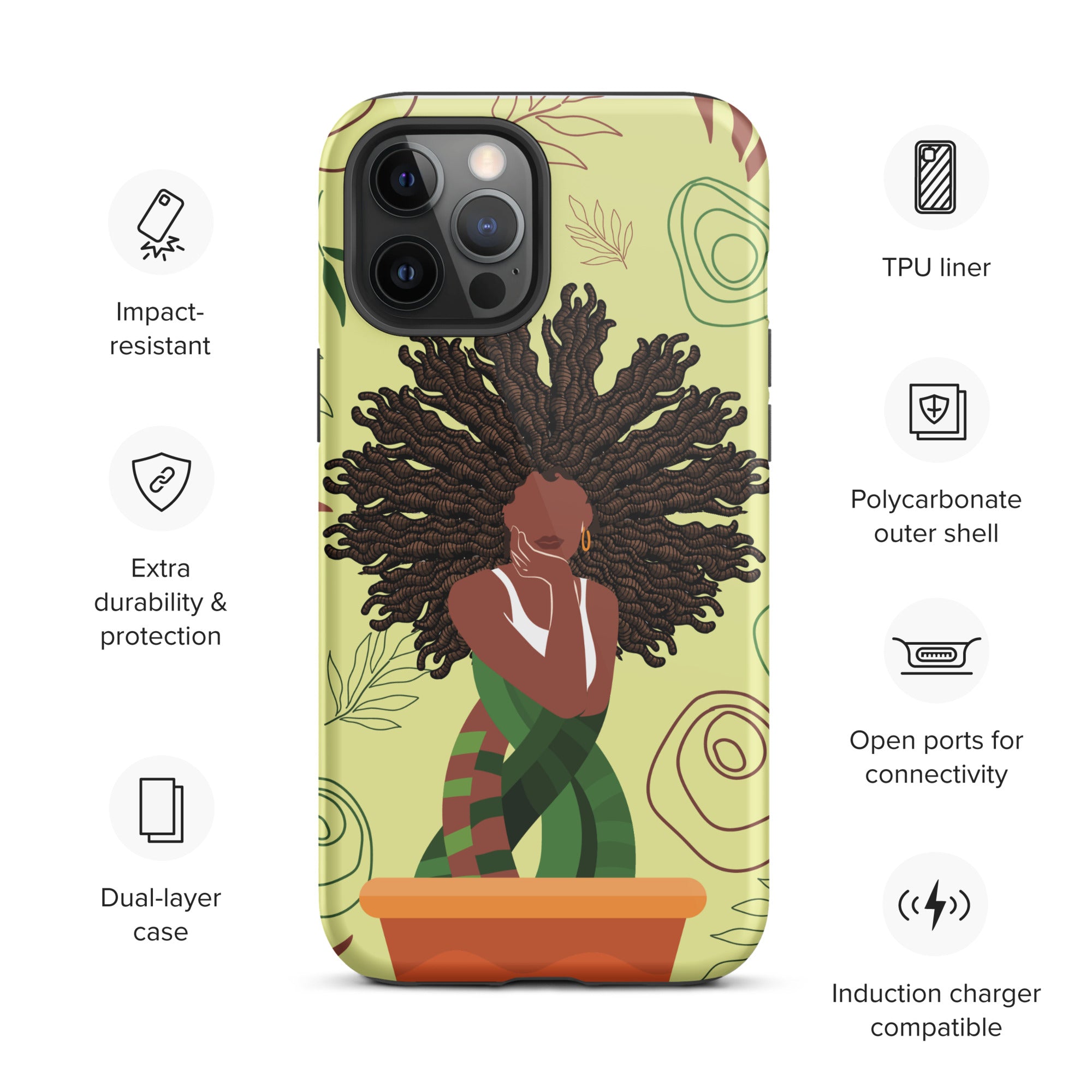MFL Loc Goddess Tough iPhone Case
