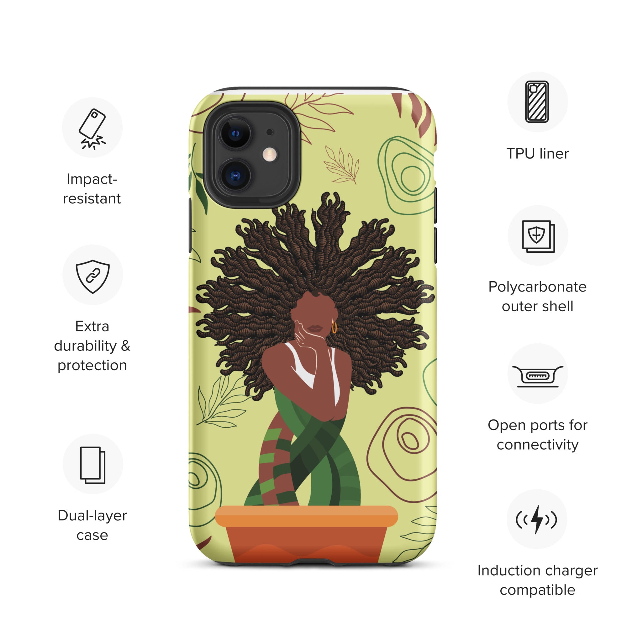 MFL Loc Goddess Tough iPhone Case