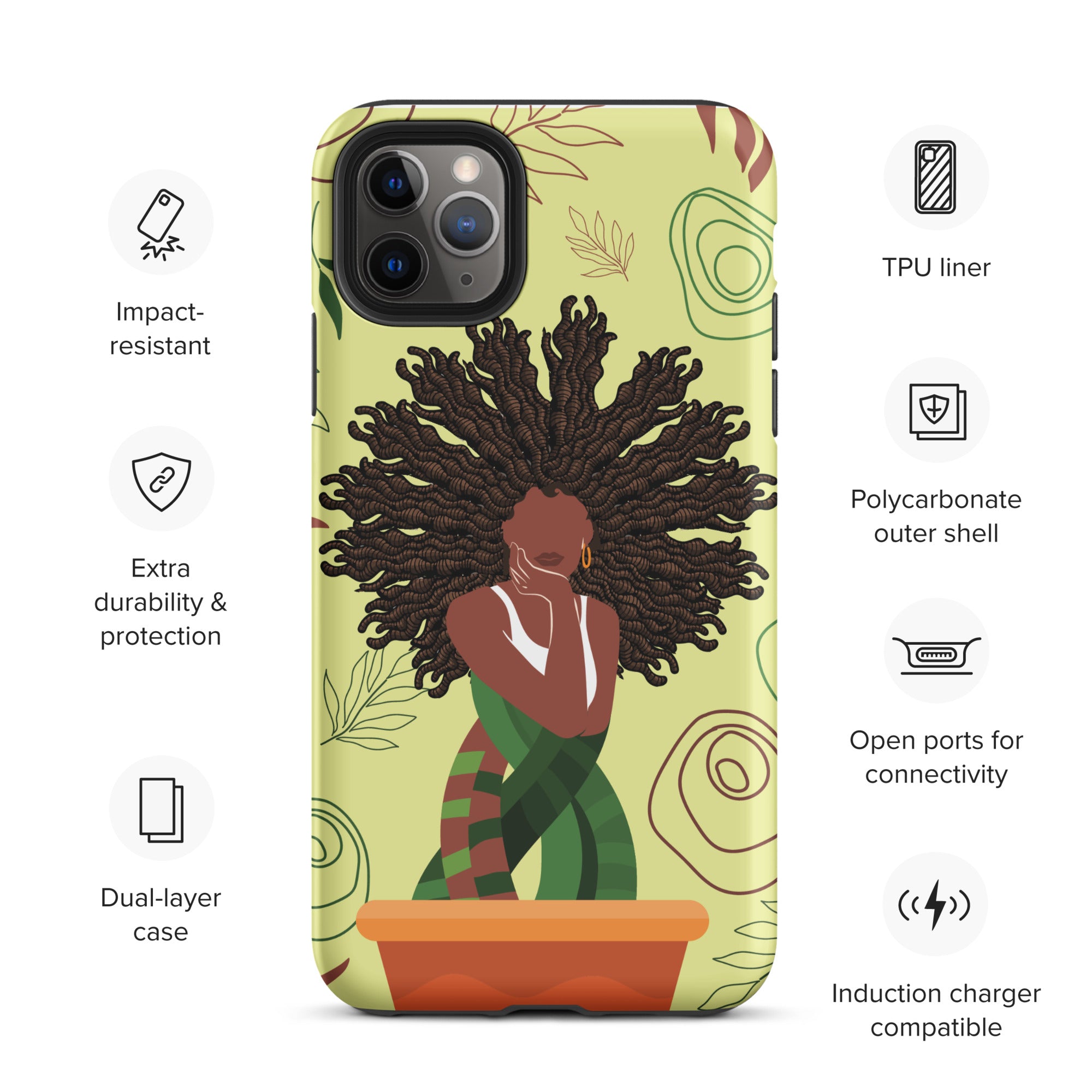 MFL Loc Goddess Tough iPhone Case