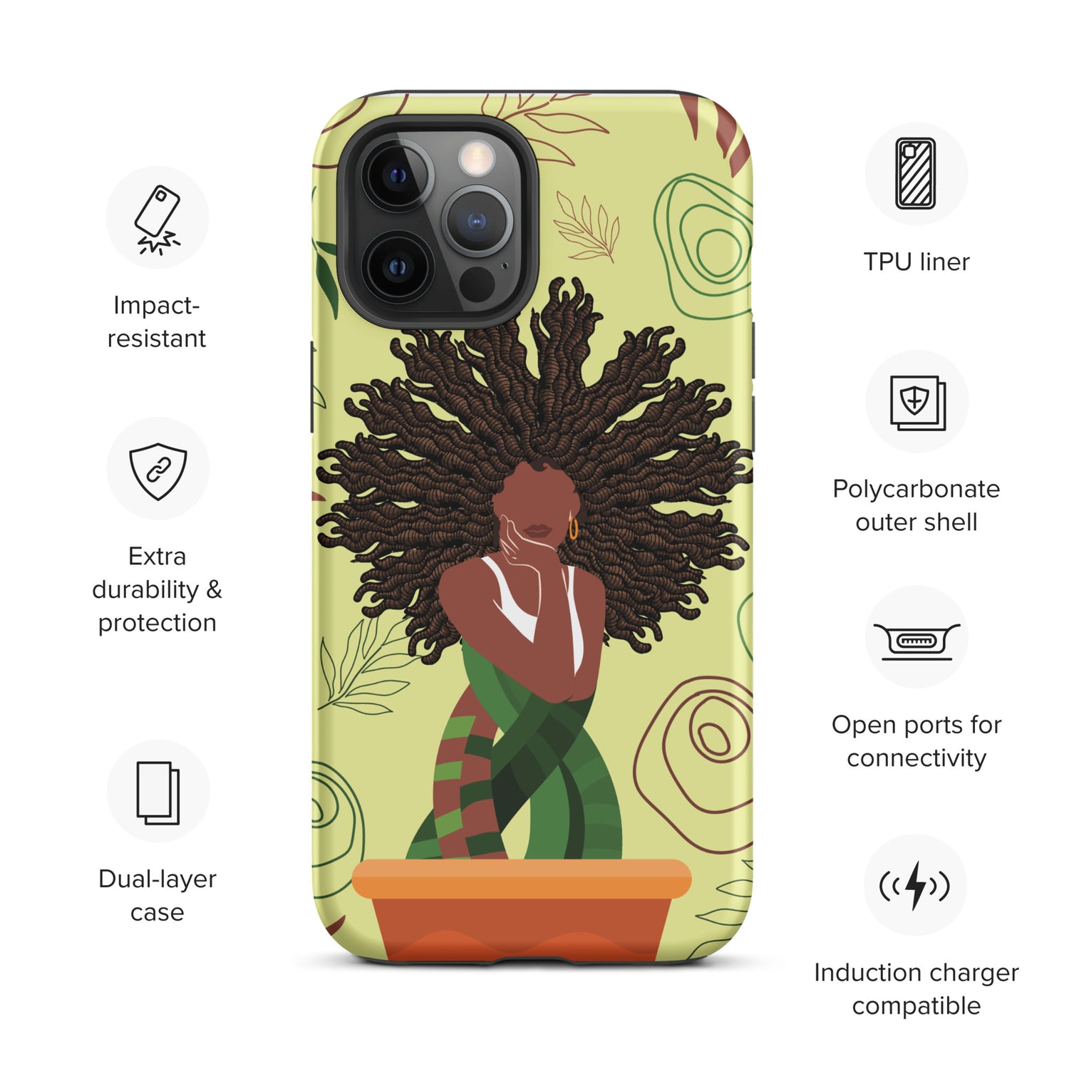 MFL Loc Goddess Tough iPhone Case