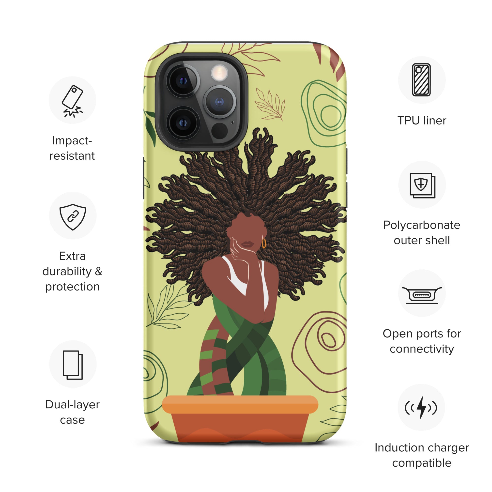 MFL Loc Goddess Tough iPhone Case