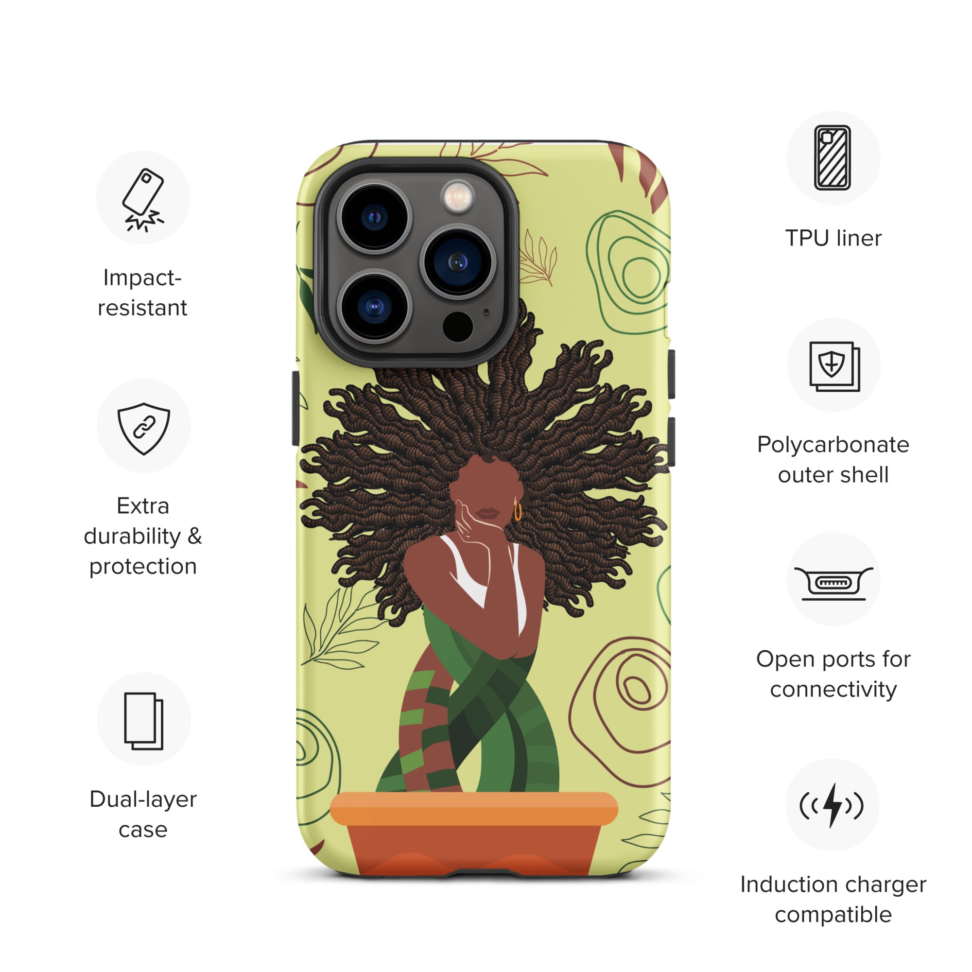 MFL Loc Goddess Tough iPhone Case