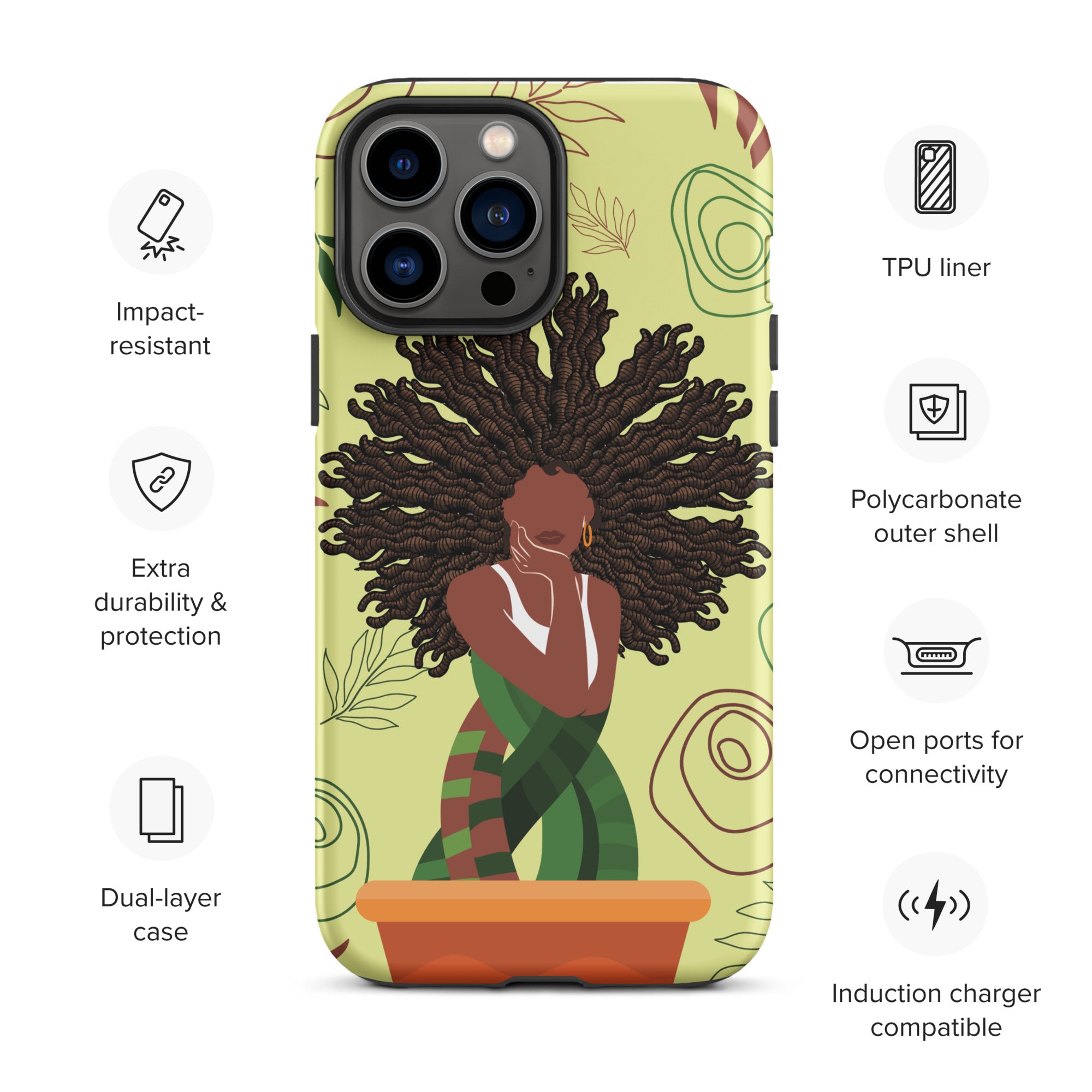 MFL Loc Goddess Tough iPhone Case