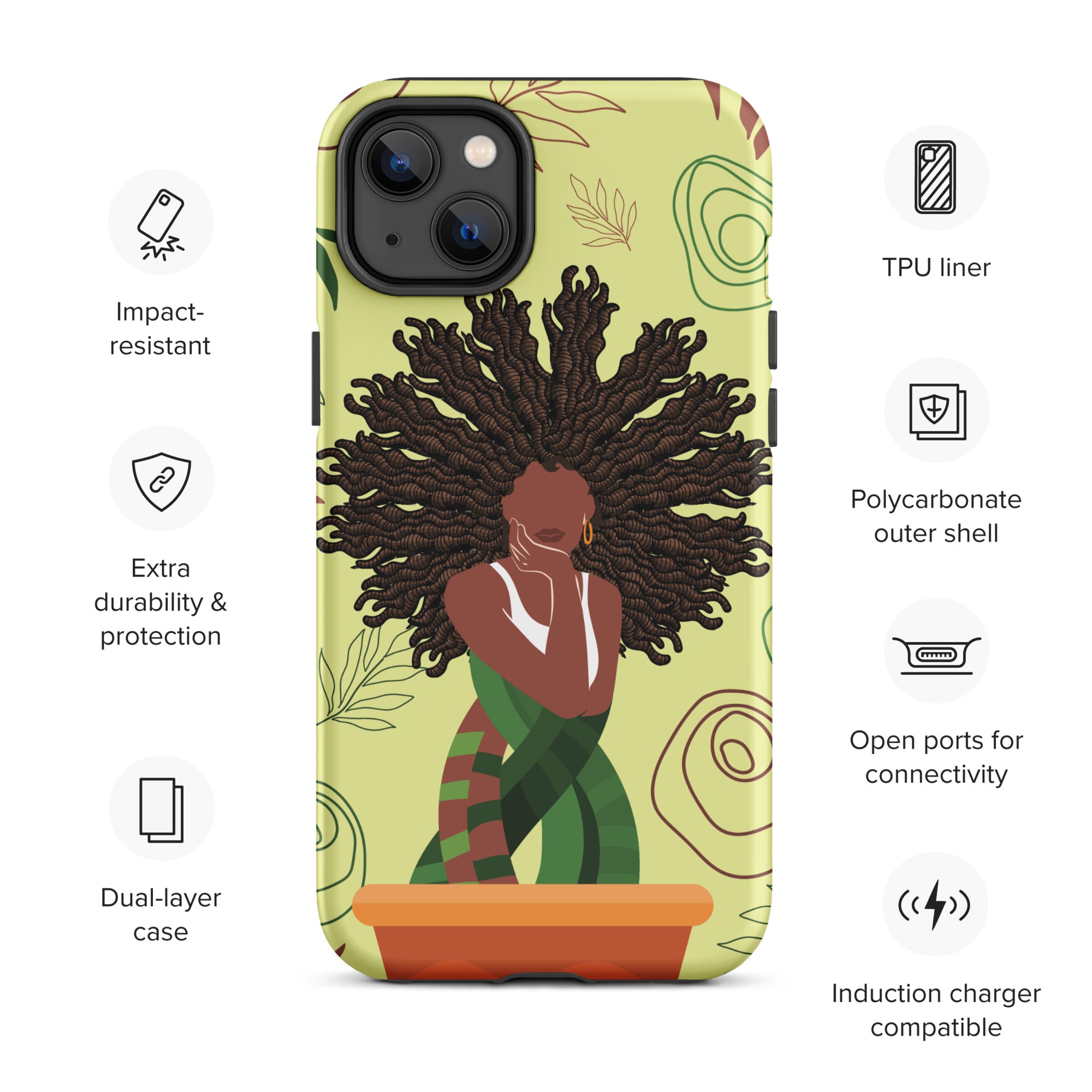 MFL Loc Goddess Tough iPhone Case