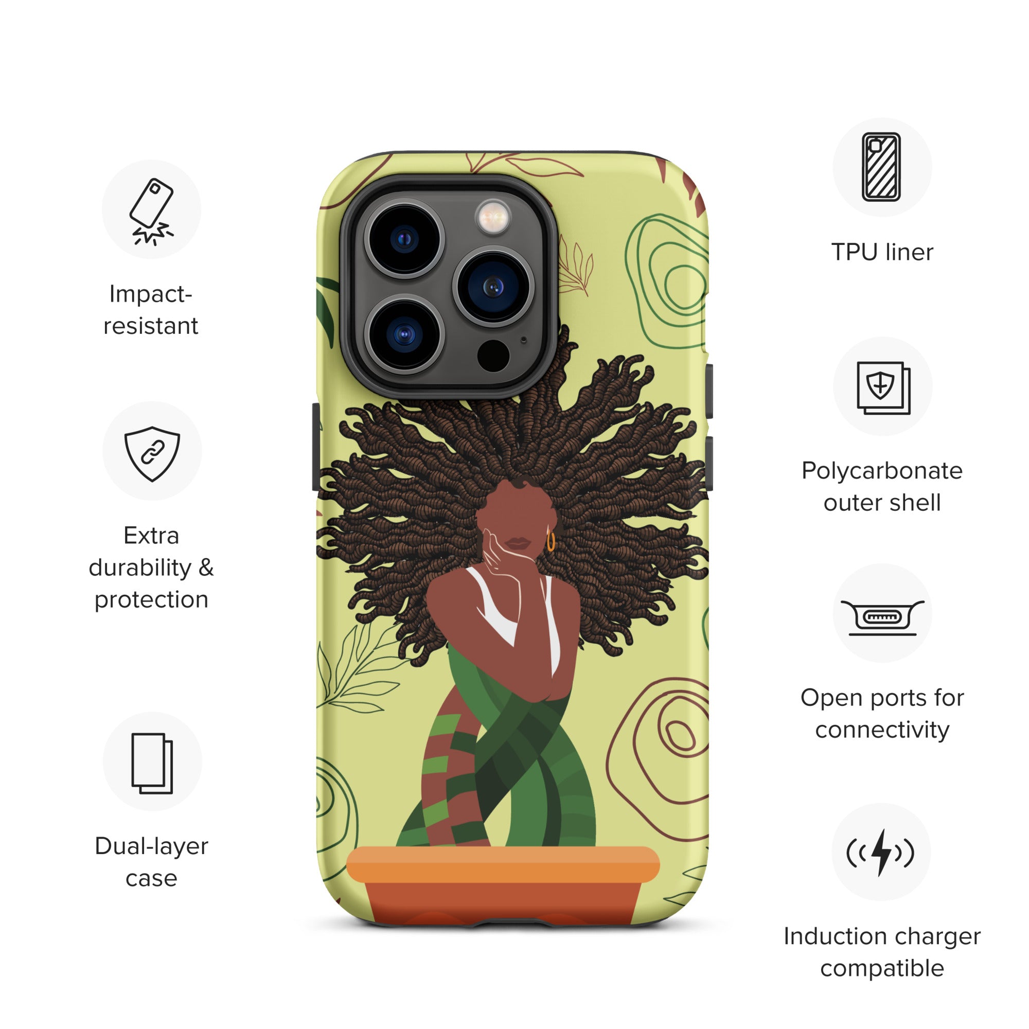 MFL Loc Goddess Tough iPhone Case