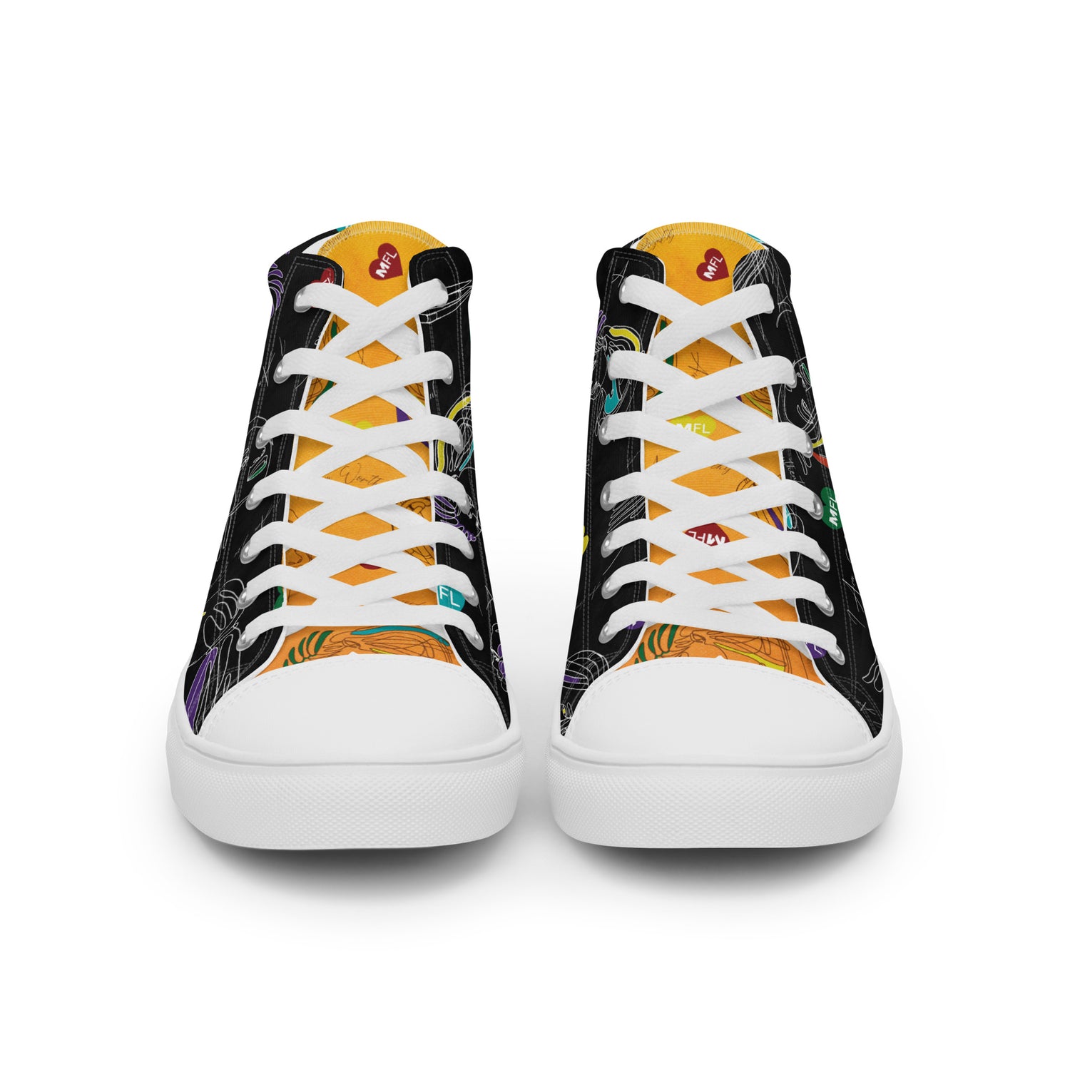 MFL Affirmation Women’s High Top Canvas Sneakers (Final Sale)