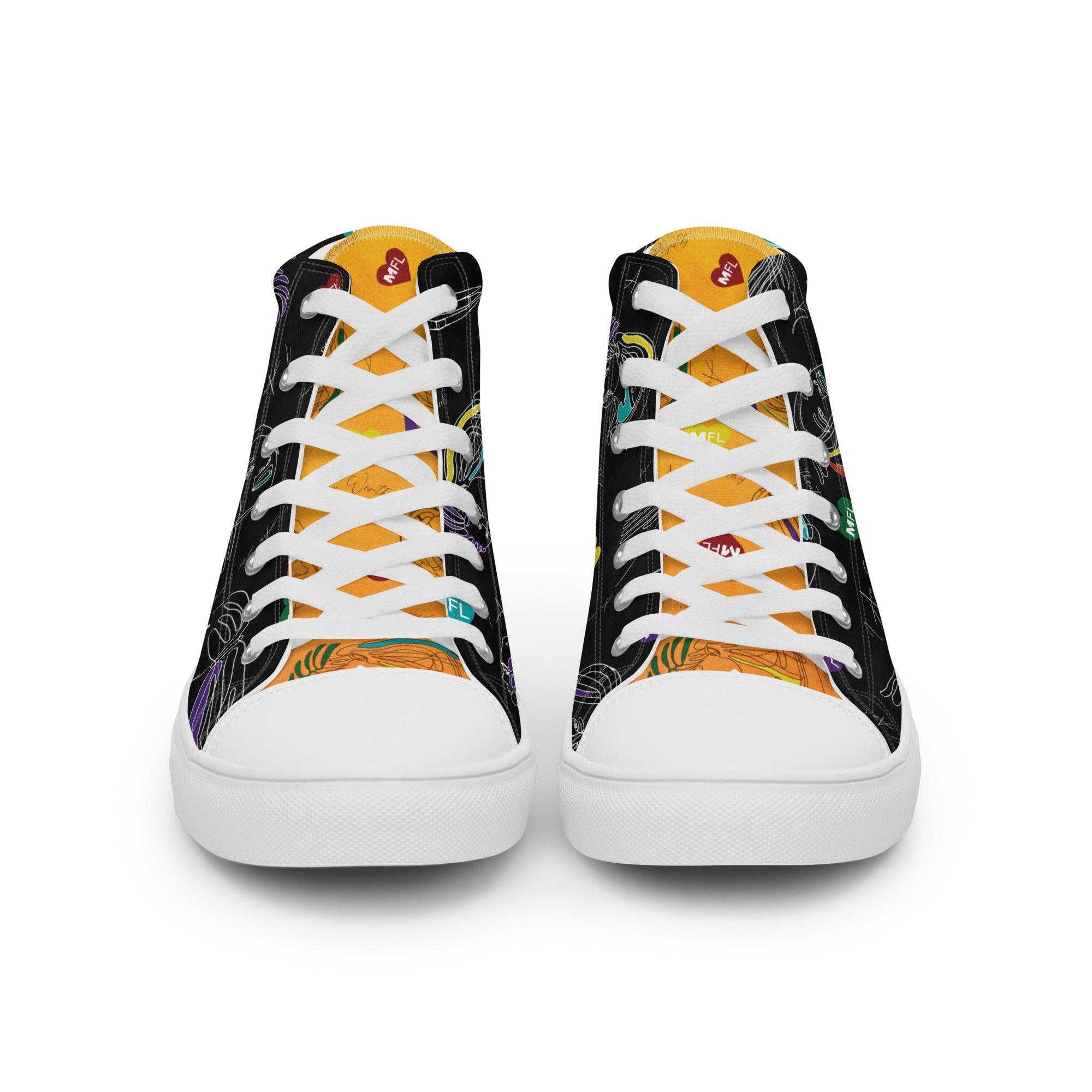 MFL Affirmation Women’s High Top Canvas Sneakers (Final Sale)