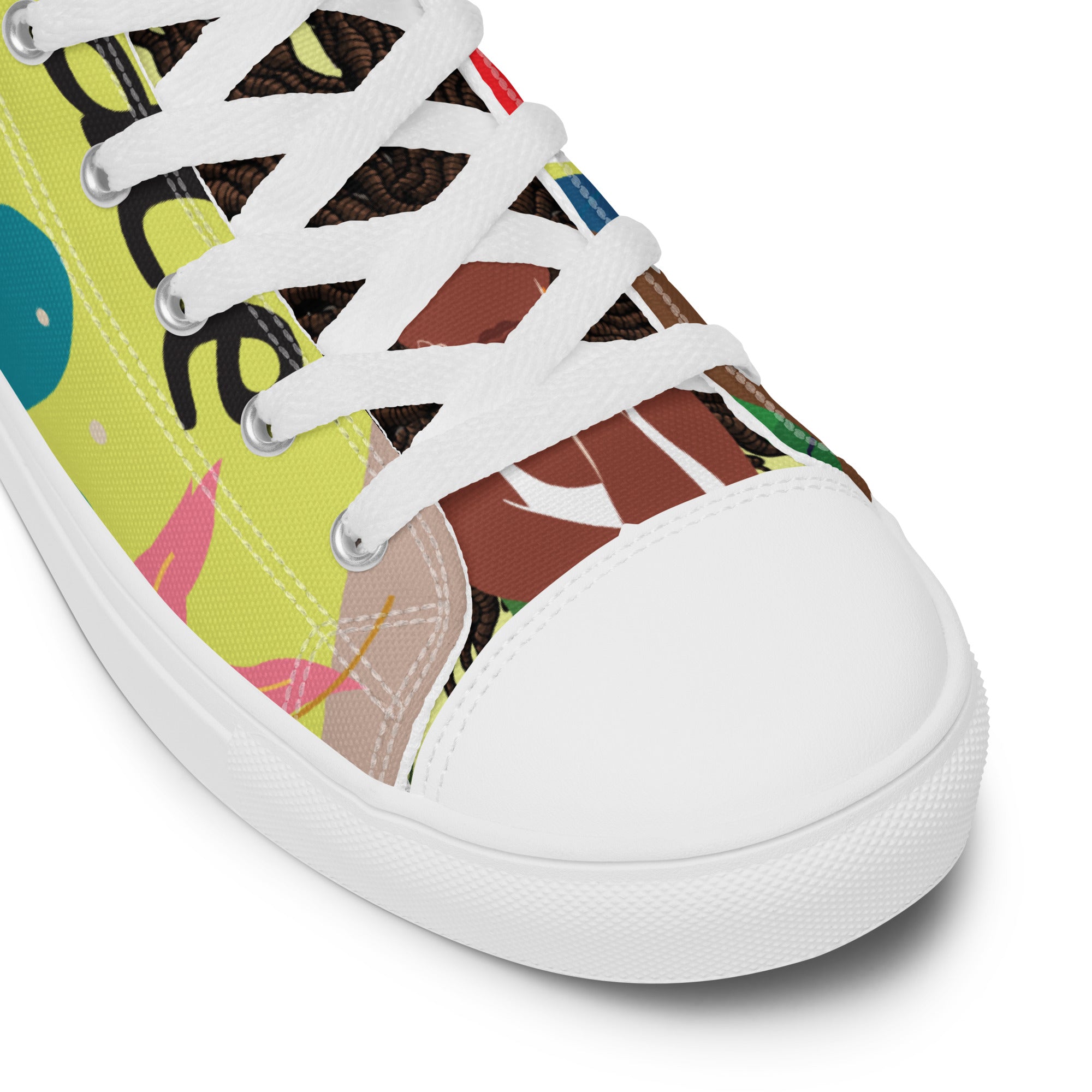 MFL Signature Women’s High Top Canvas Sneakers (Final Sale)