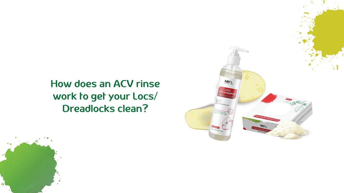 How Does An ACV Rinse Work To Get Your Locs/Dreadlocks Clean? – Made ...