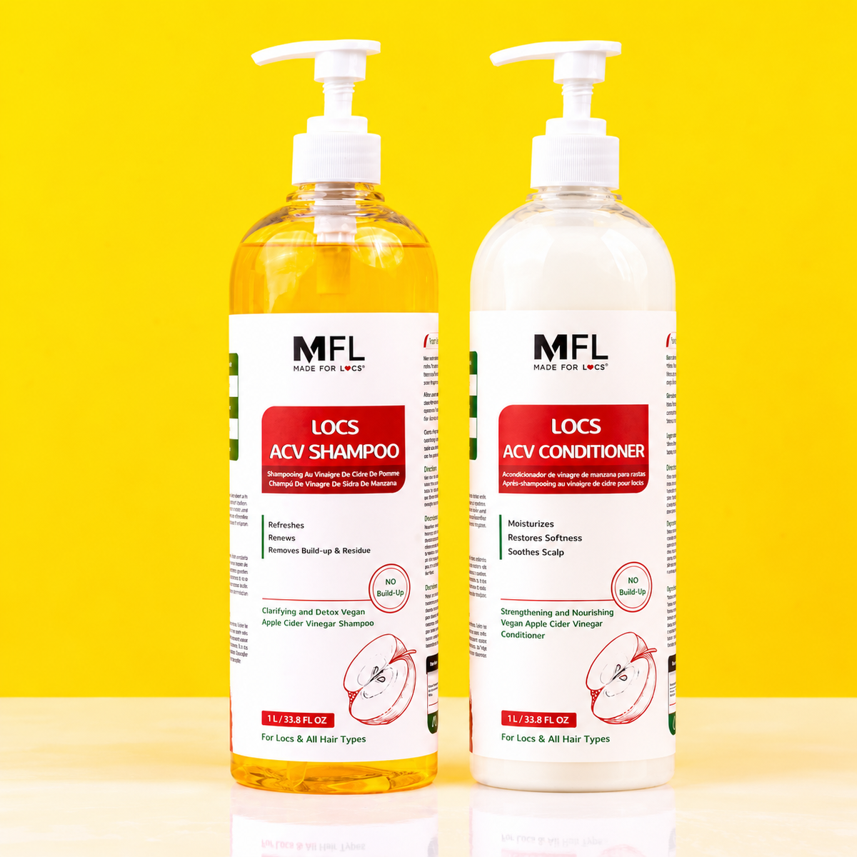 Locs ACV Shampoo &amp; Conditioner Bundle