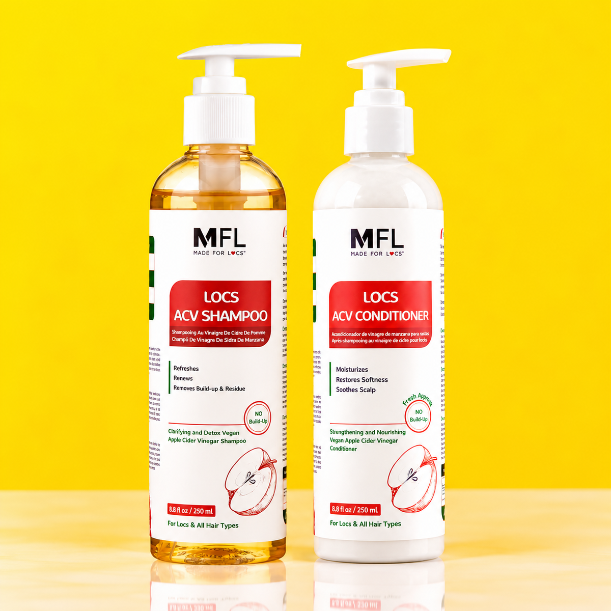 Locs ACV Shampoo &amp; Conditioner Bundle