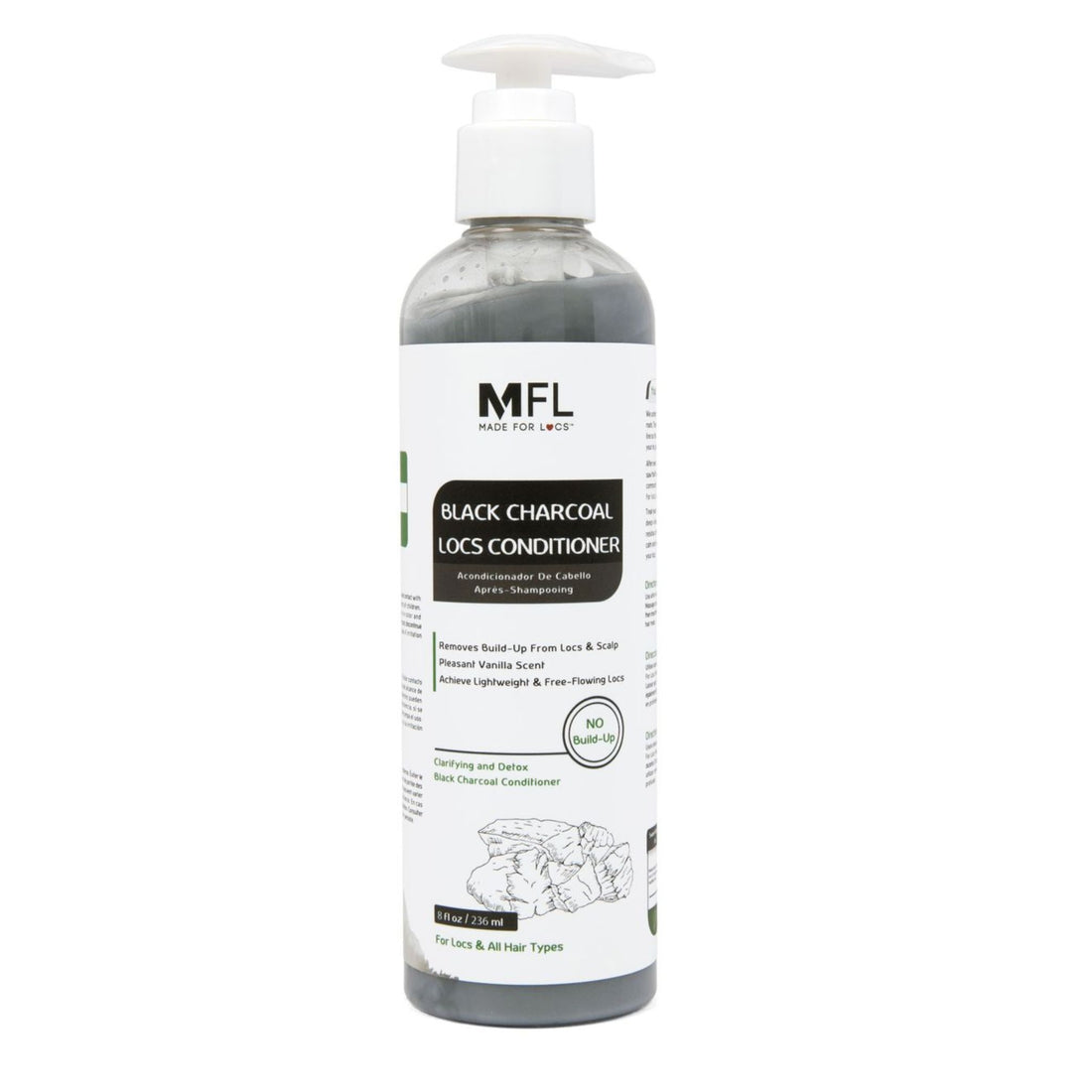 Locs Black Charcoal Conditioner | 8 oz