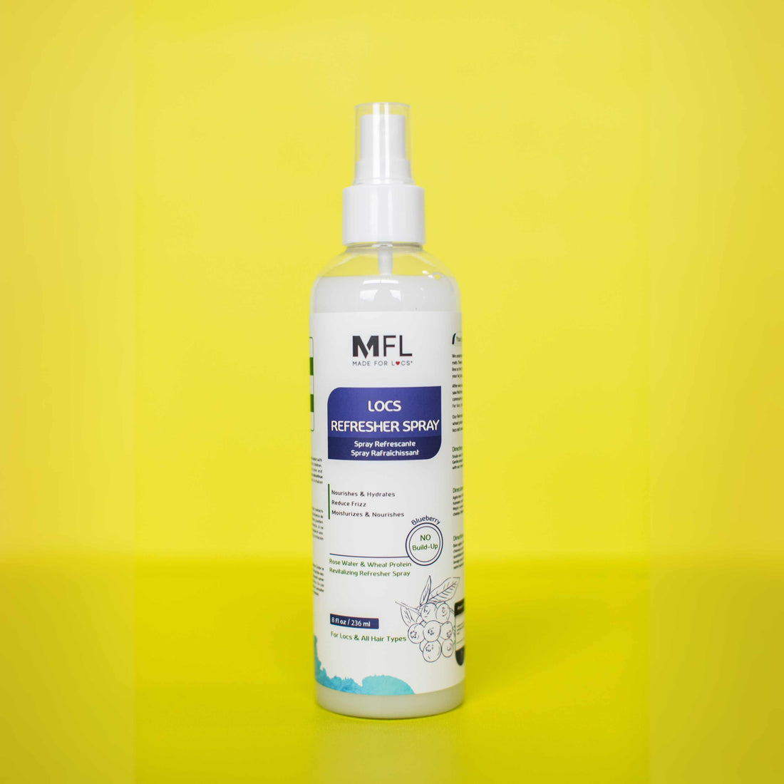 Locs Rose-Water Refresher Spray - Blueberry (Limited Edition)