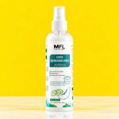 Locs Rose-Water Refresher Spray - Cucumber Melon| 8 oz