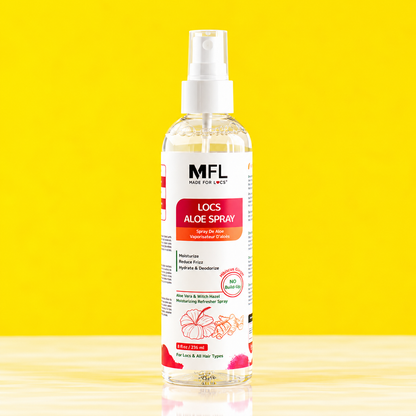 Locs Aloe Refresher Spray - Hibiscus &amp; Ginger | 8 oz