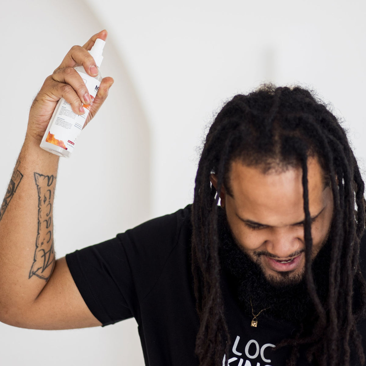 Locs Aloe Refresher Spray - Hibiscus &amp; Ginger | 8 oz